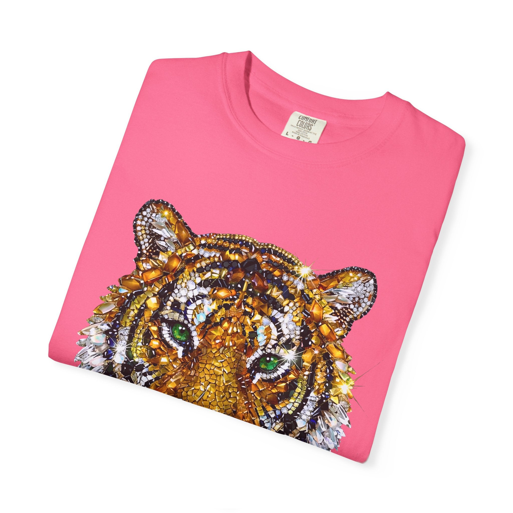 Jeweled Tiger Tee - Comfort Colors