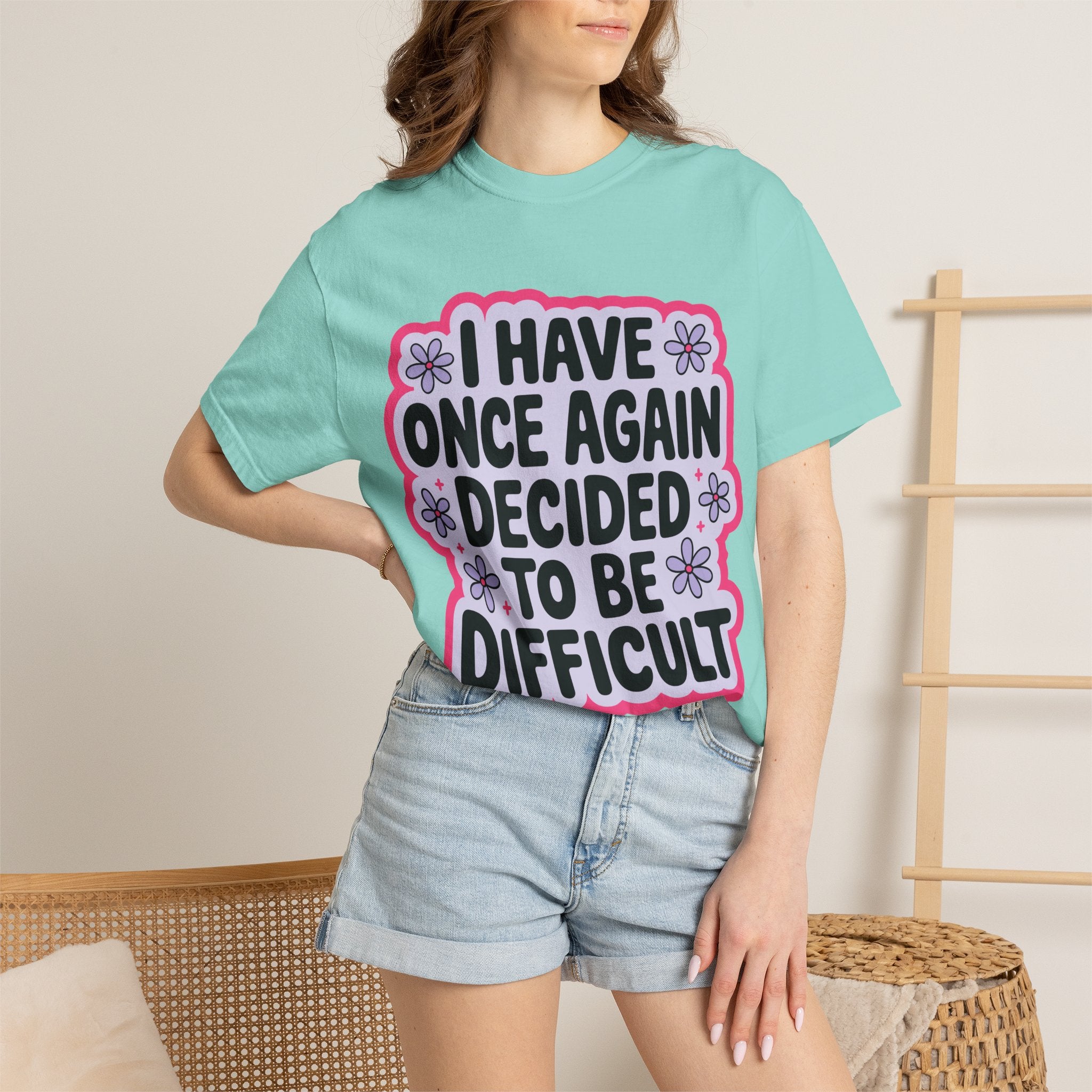 I Have Decided Once Again Tee - Comfort Colors