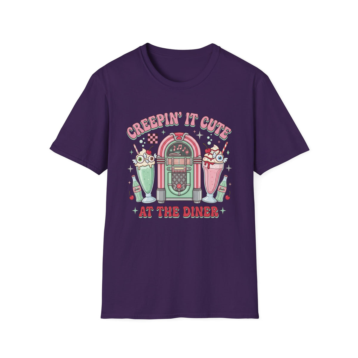 Creepin' It Cute Tee - Gildan