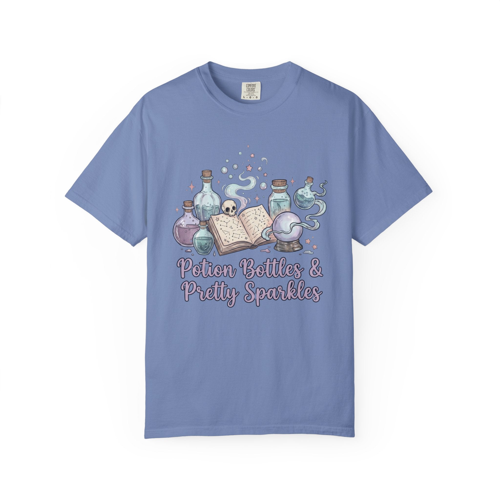 Potion Bottles and Pretty Sparkles Tee - Comfort Colors