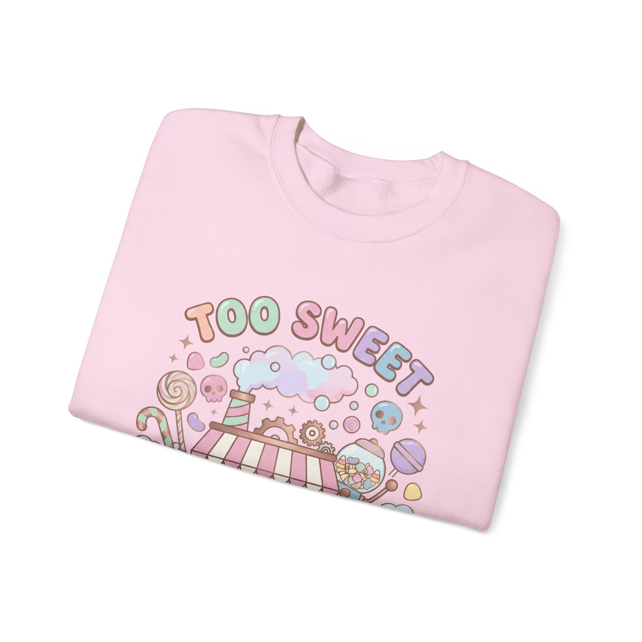 Too Sweet To Be Spooky Sweatshirt - Gildan