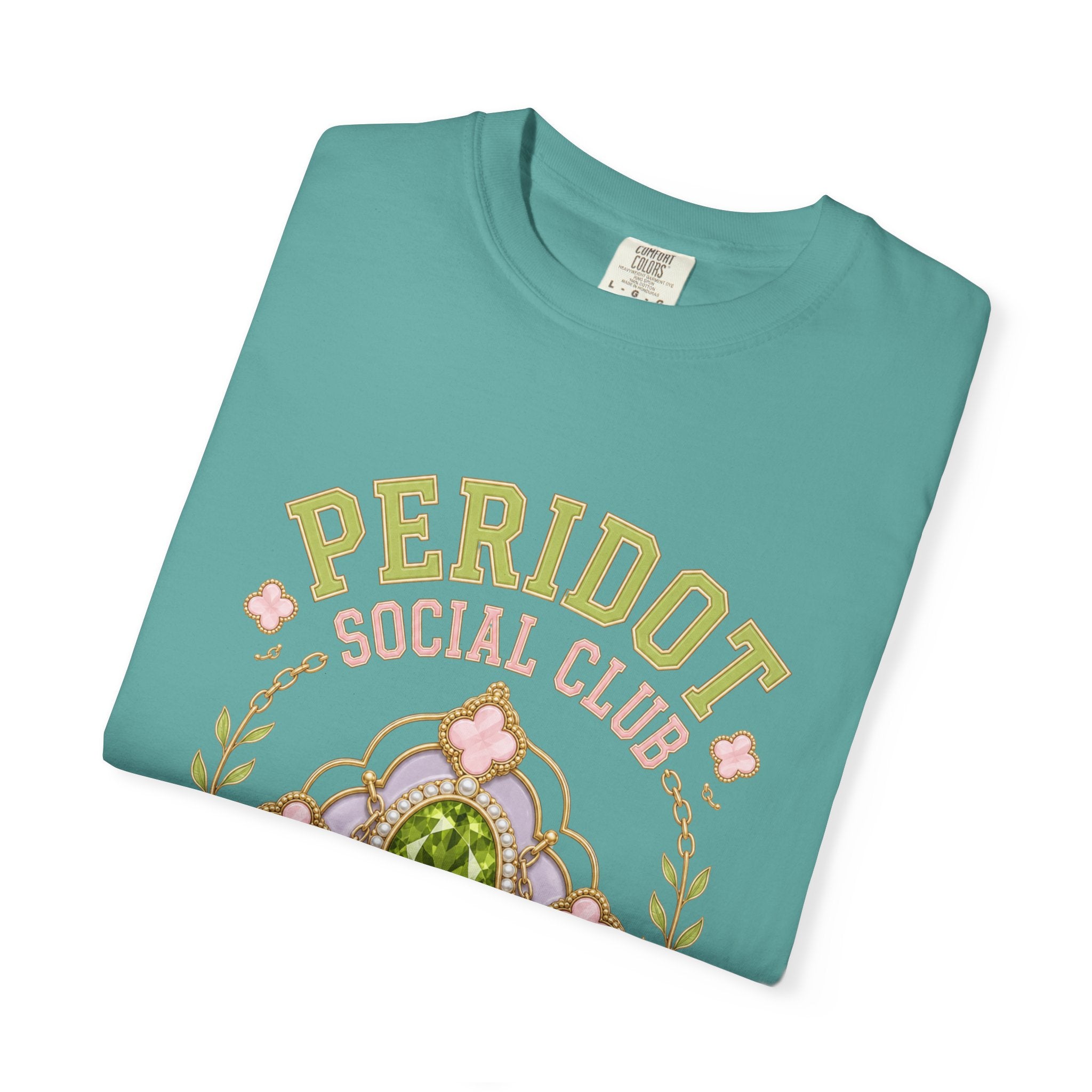 Peridot Social Club Tee - Comfort Colors