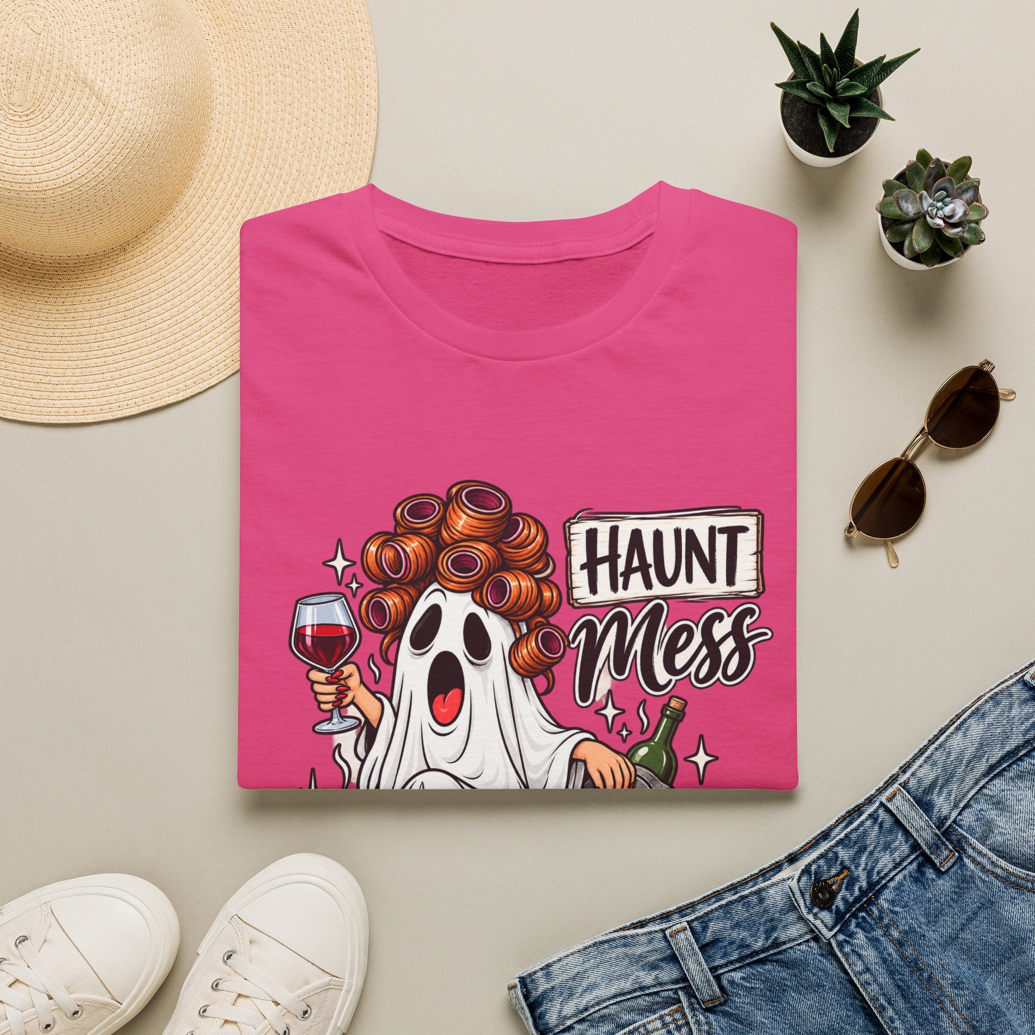 Haunt Mess Tee - Gildan