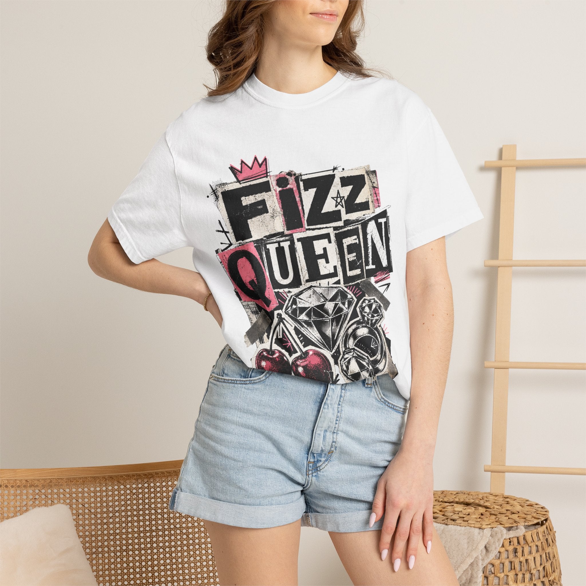 Fizz Queen Tee - Comfort Colors