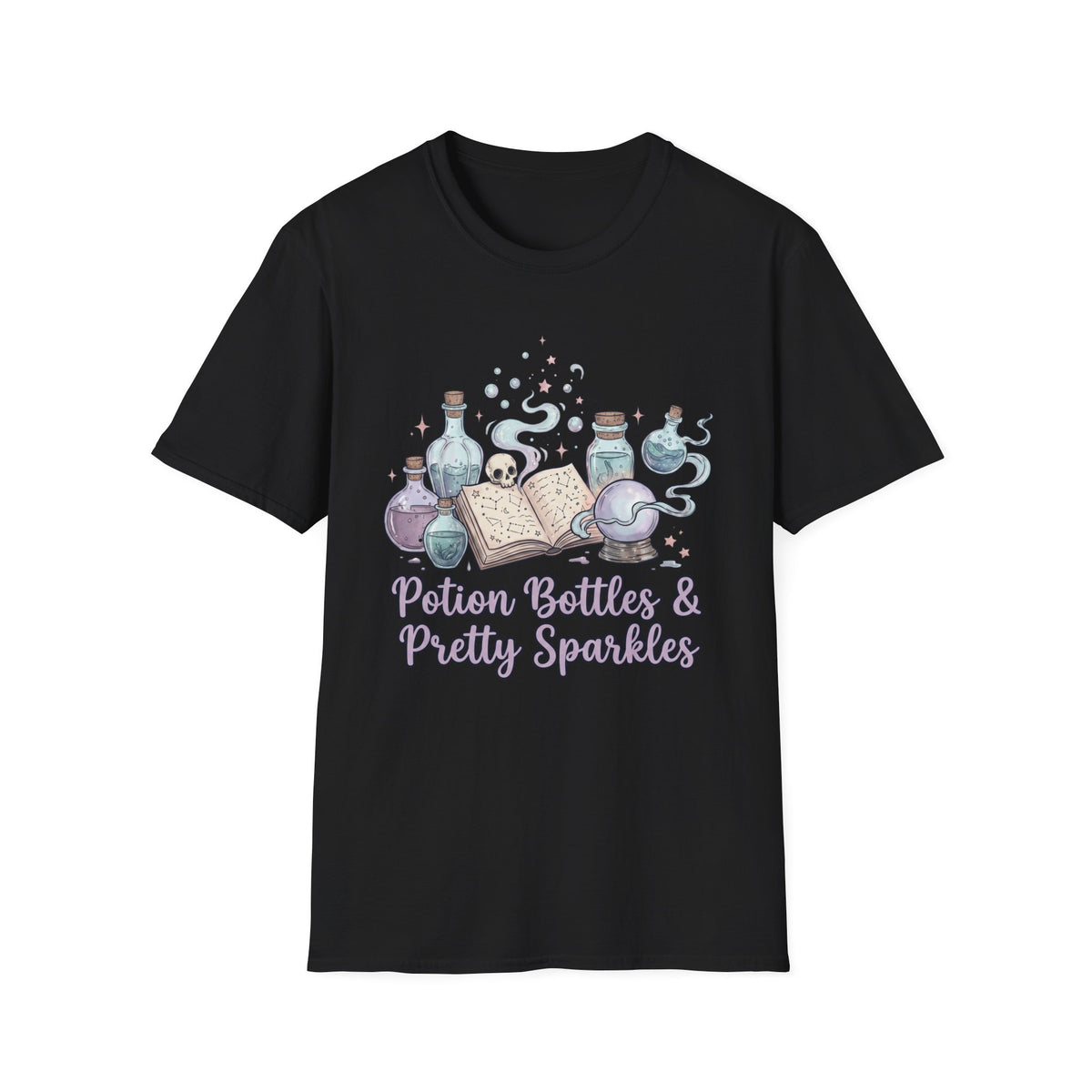 Potion Bottles and Pretty Sparkles Tee - Gildan