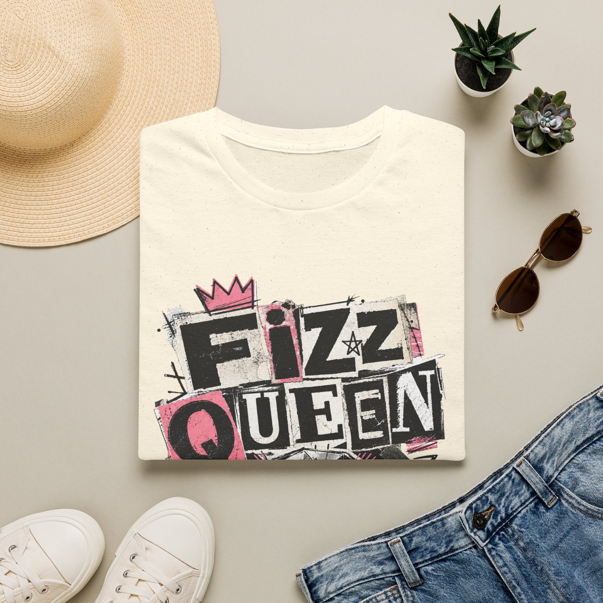 Fizz Queen Tee - Gildan