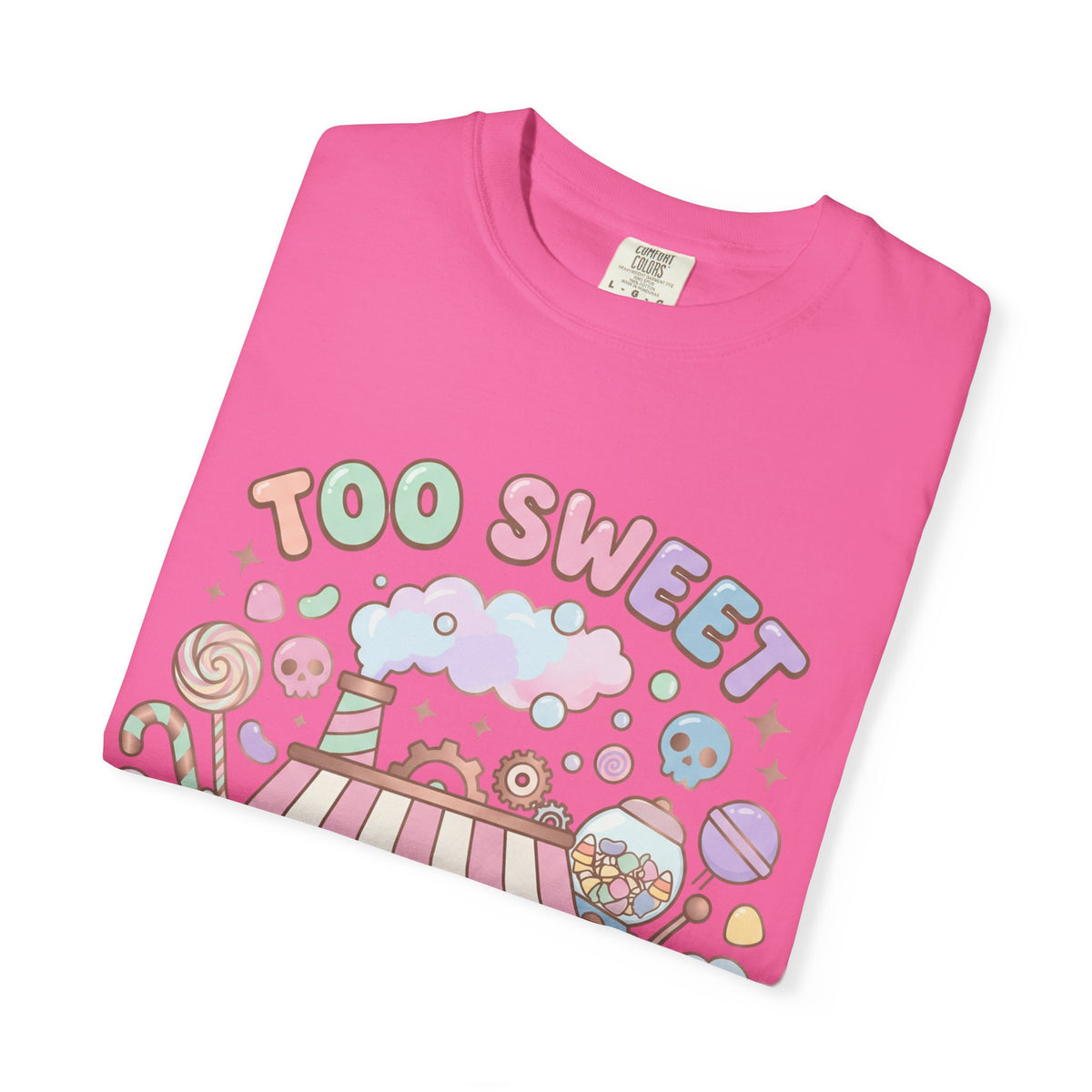 Too Sweet To Be Spooky Tee - Comfort Colors