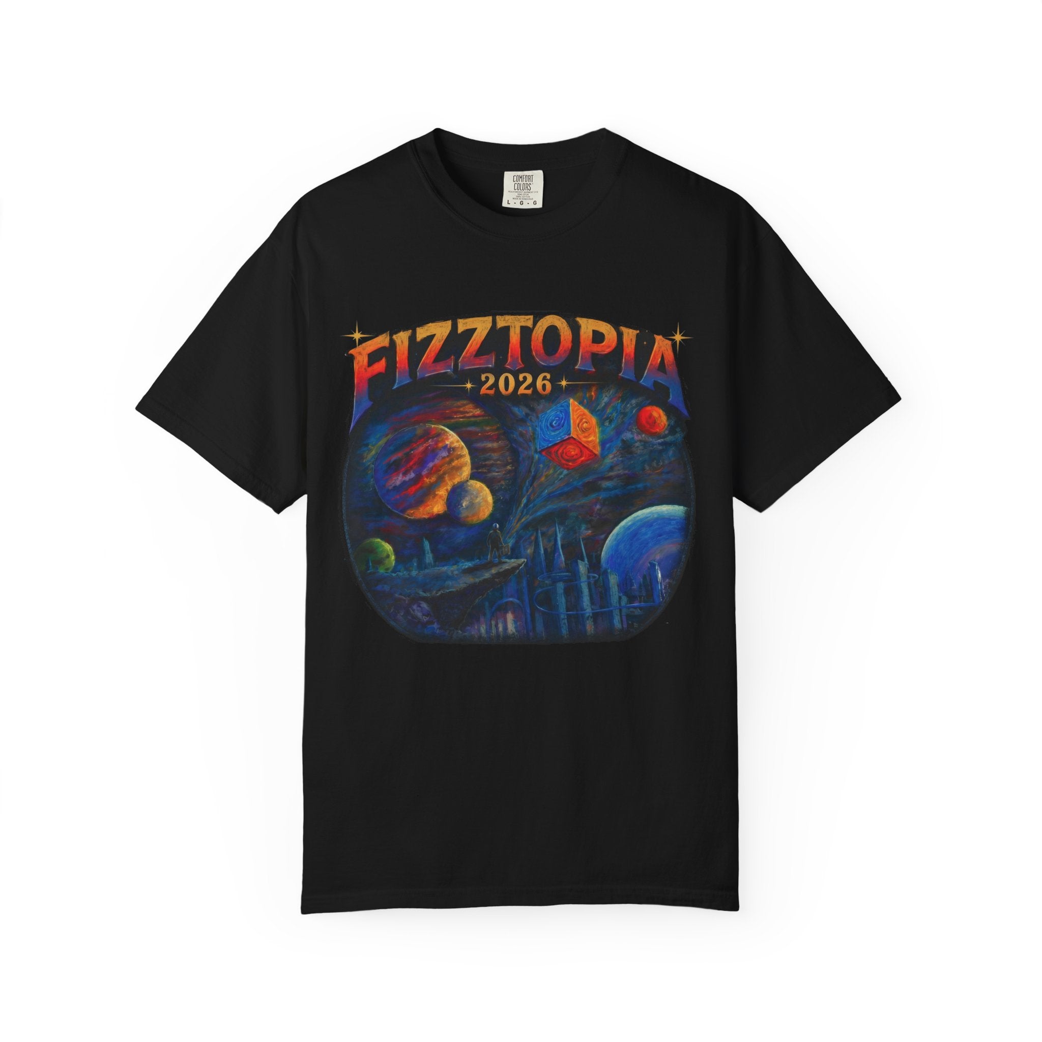Daddy Ring Bomb's Fizztopia Galaxy Shirt - Comfort Colors