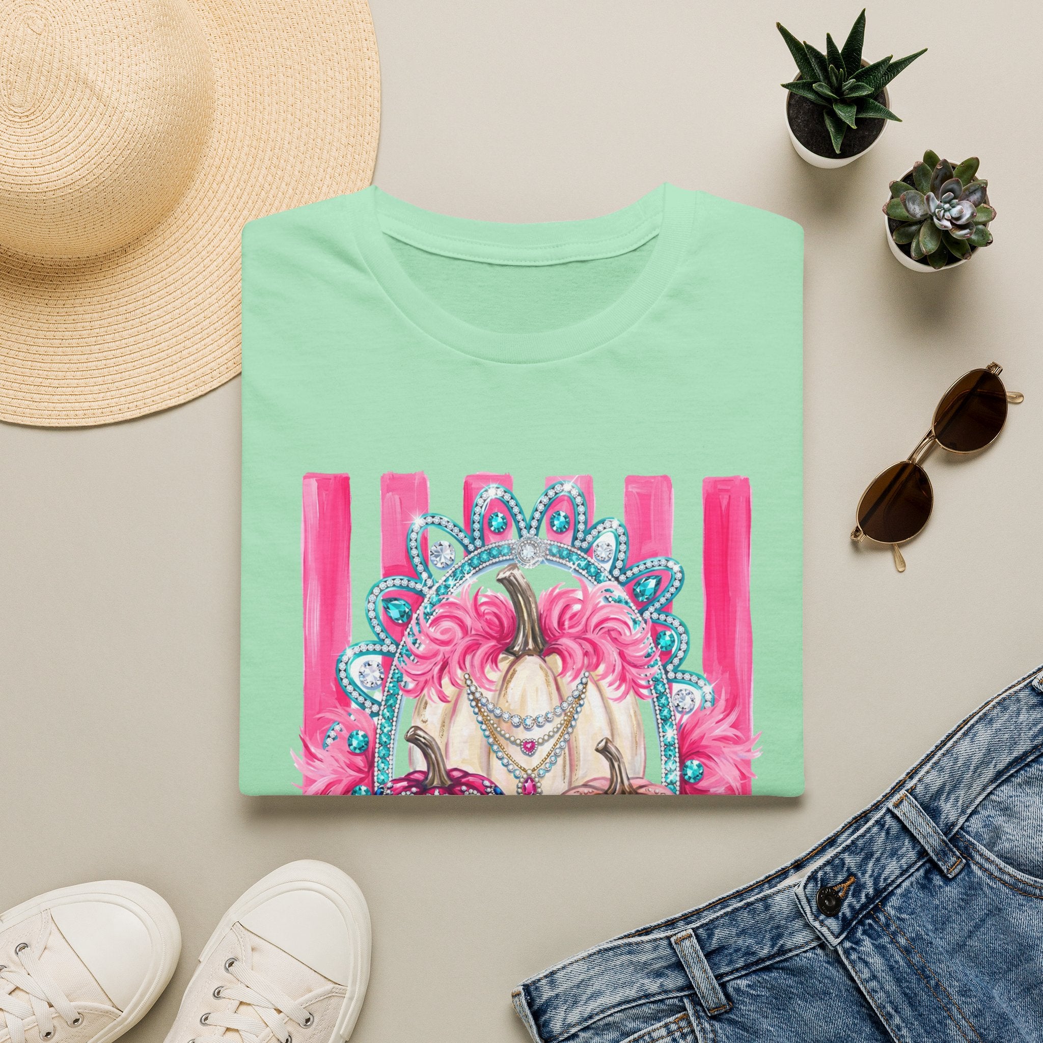 Pink Pumpkins Glam Tee - Gildan