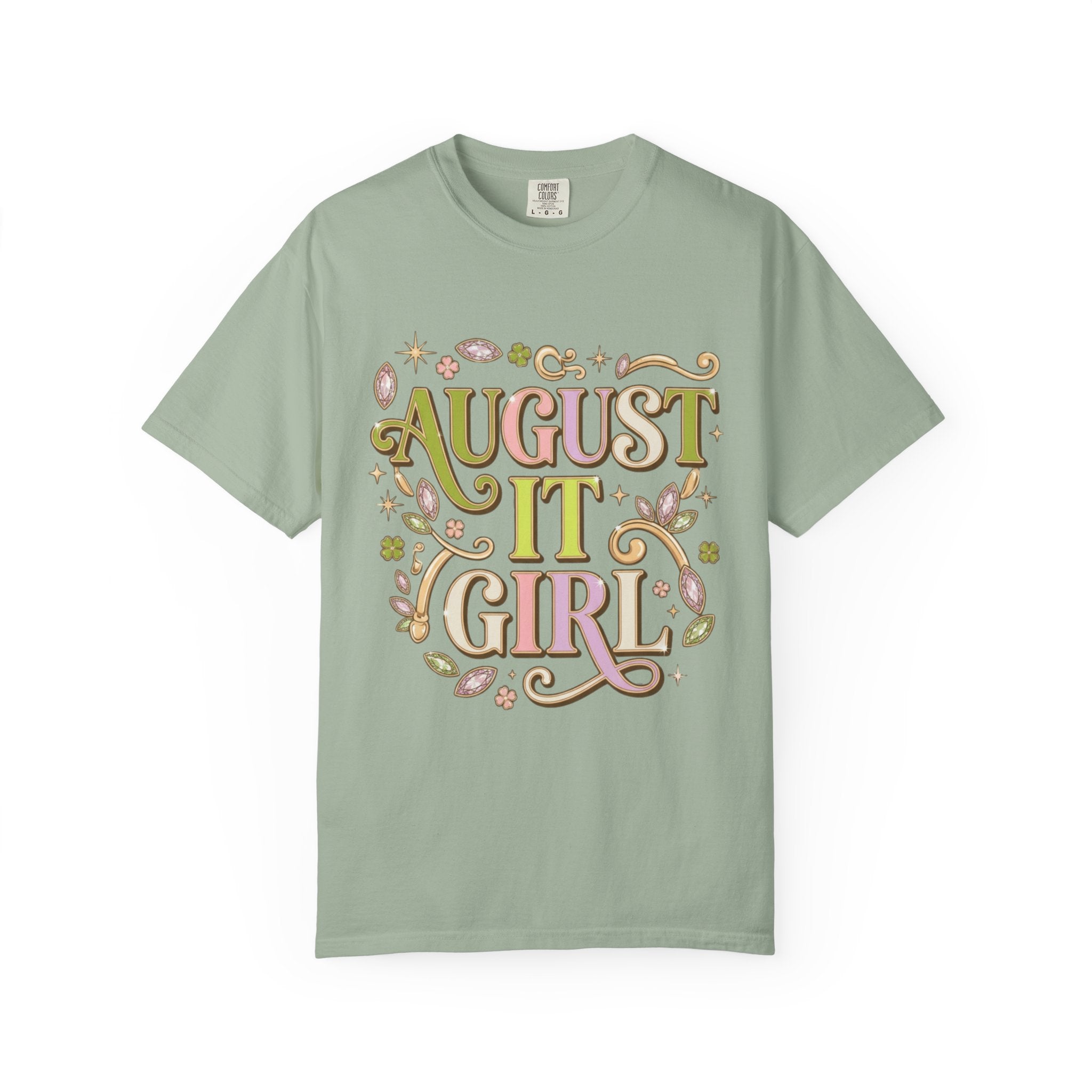 August It Girl Tee - Comfort Colors