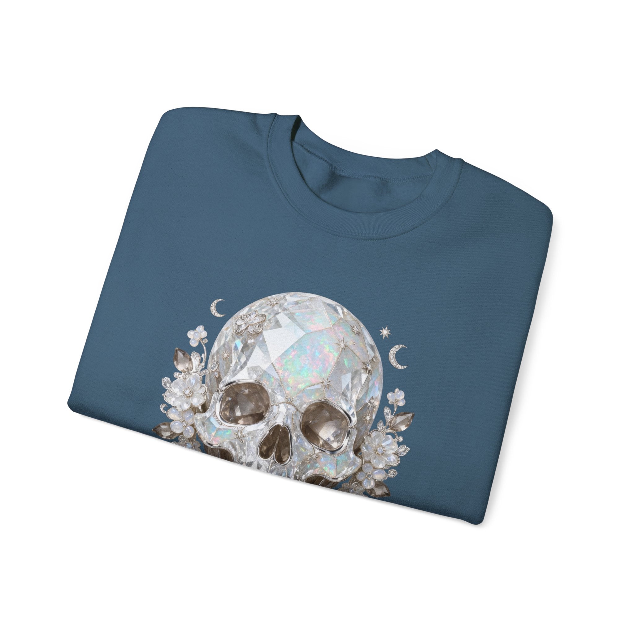 The Moonstone Skull Sweatshirt - Gildan