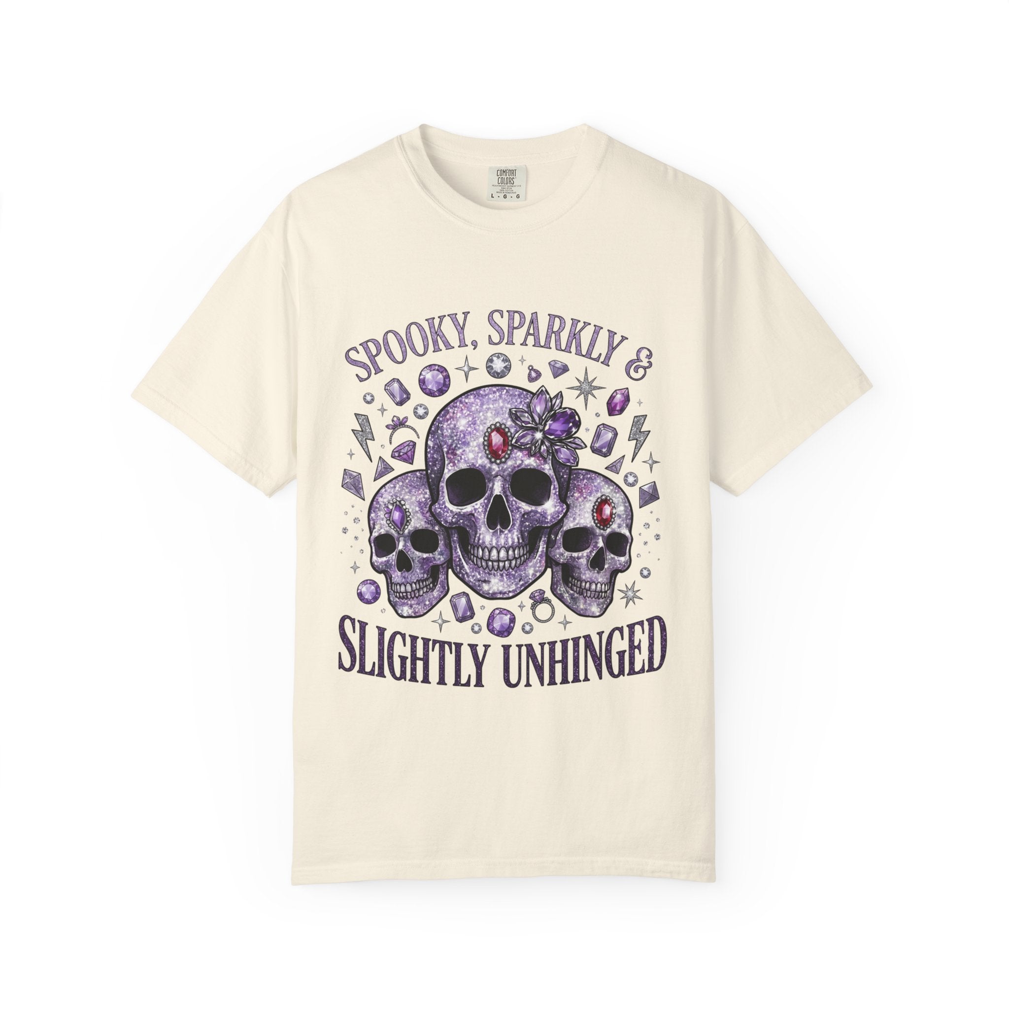 Spooky and Sparkly Tee - Comfort Colors