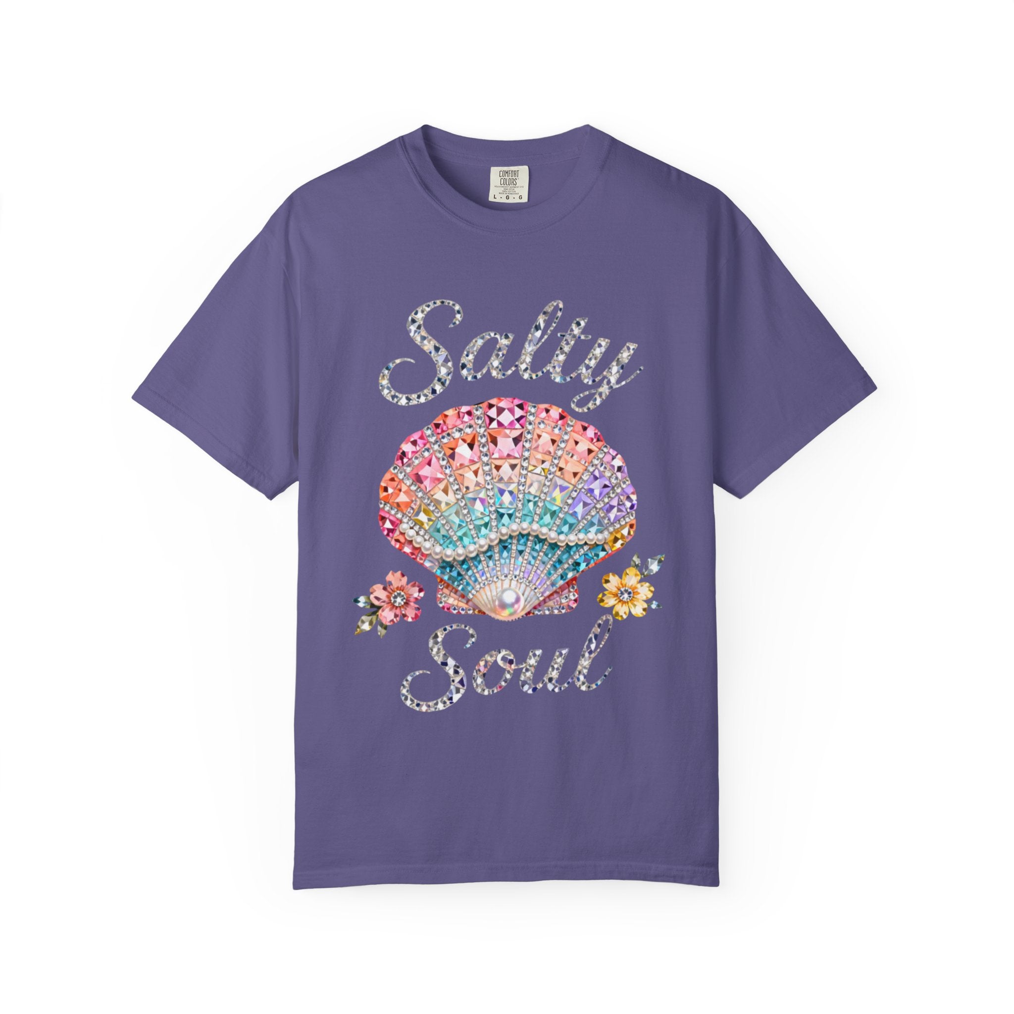 Salty Soul Jewel Tee - Comfort Colors