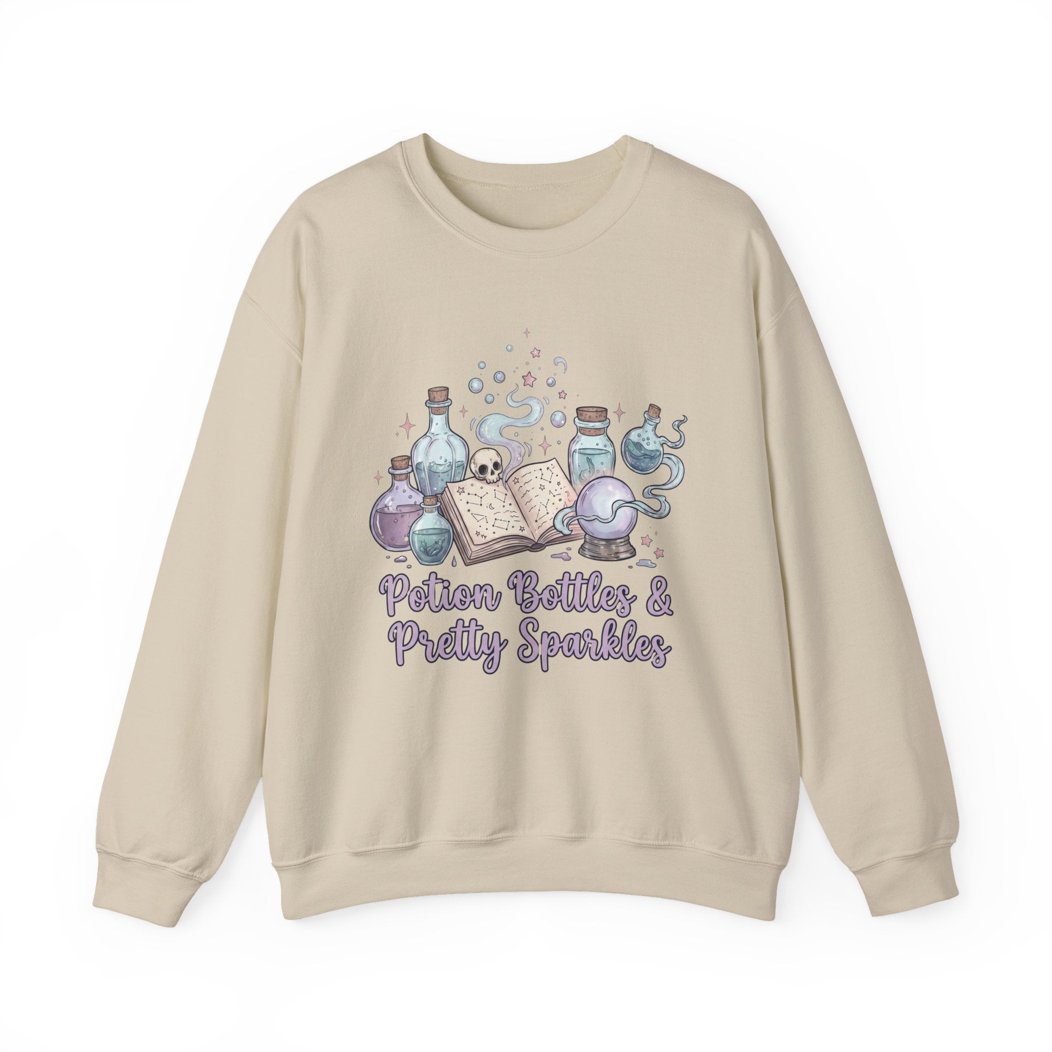 Potion Bottles and Pretty Sparkles Sweatshirt - Gildan