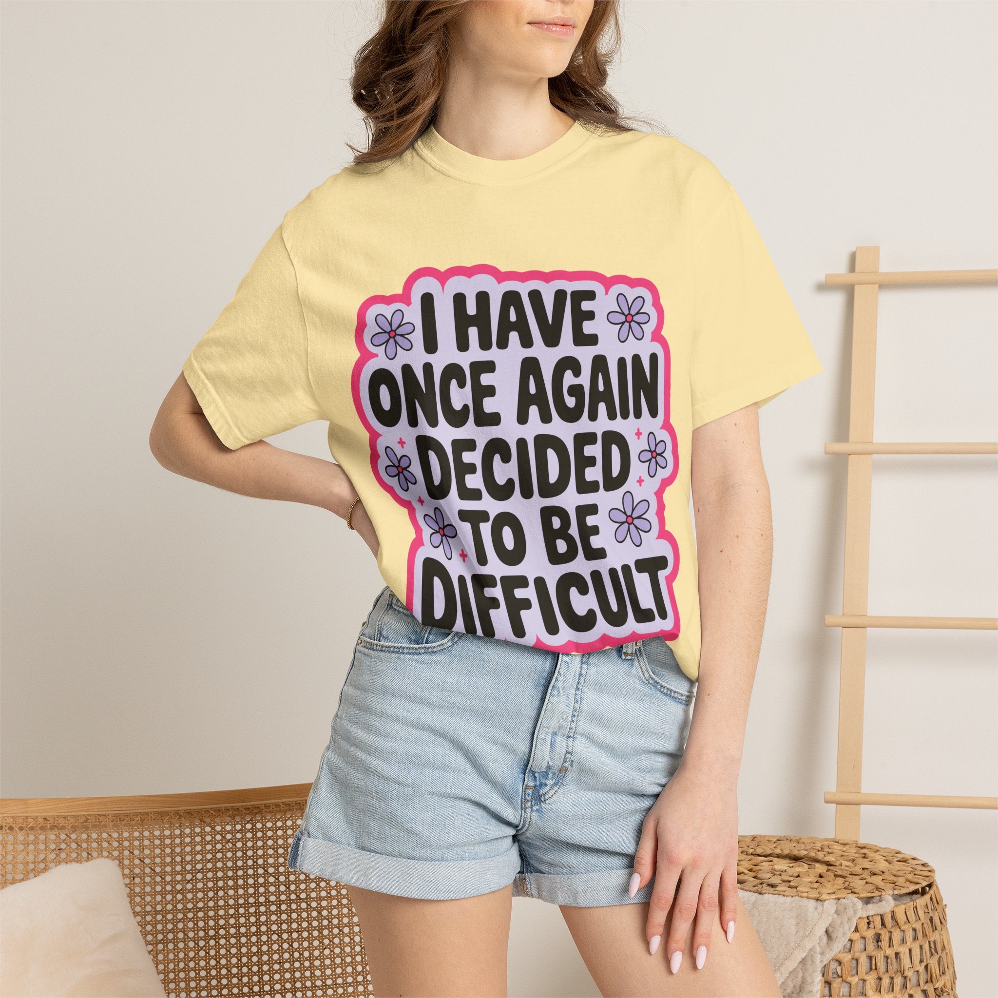 I Have Decided Once Again Tee - Comfort Colors