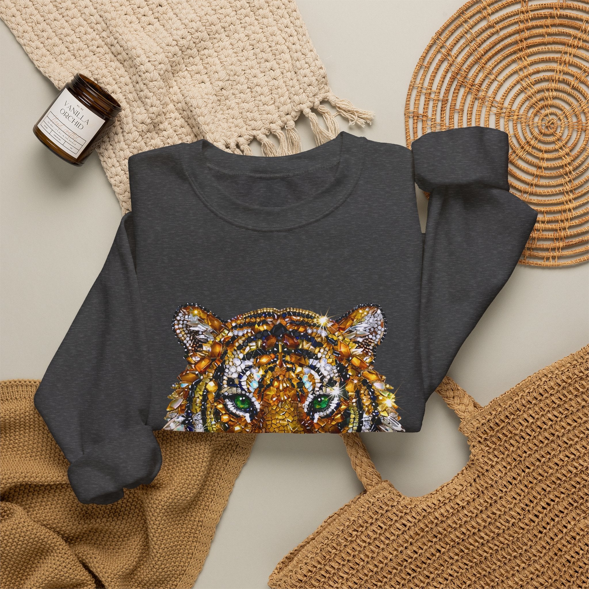 Jeweleed Tiger Sweatshirt