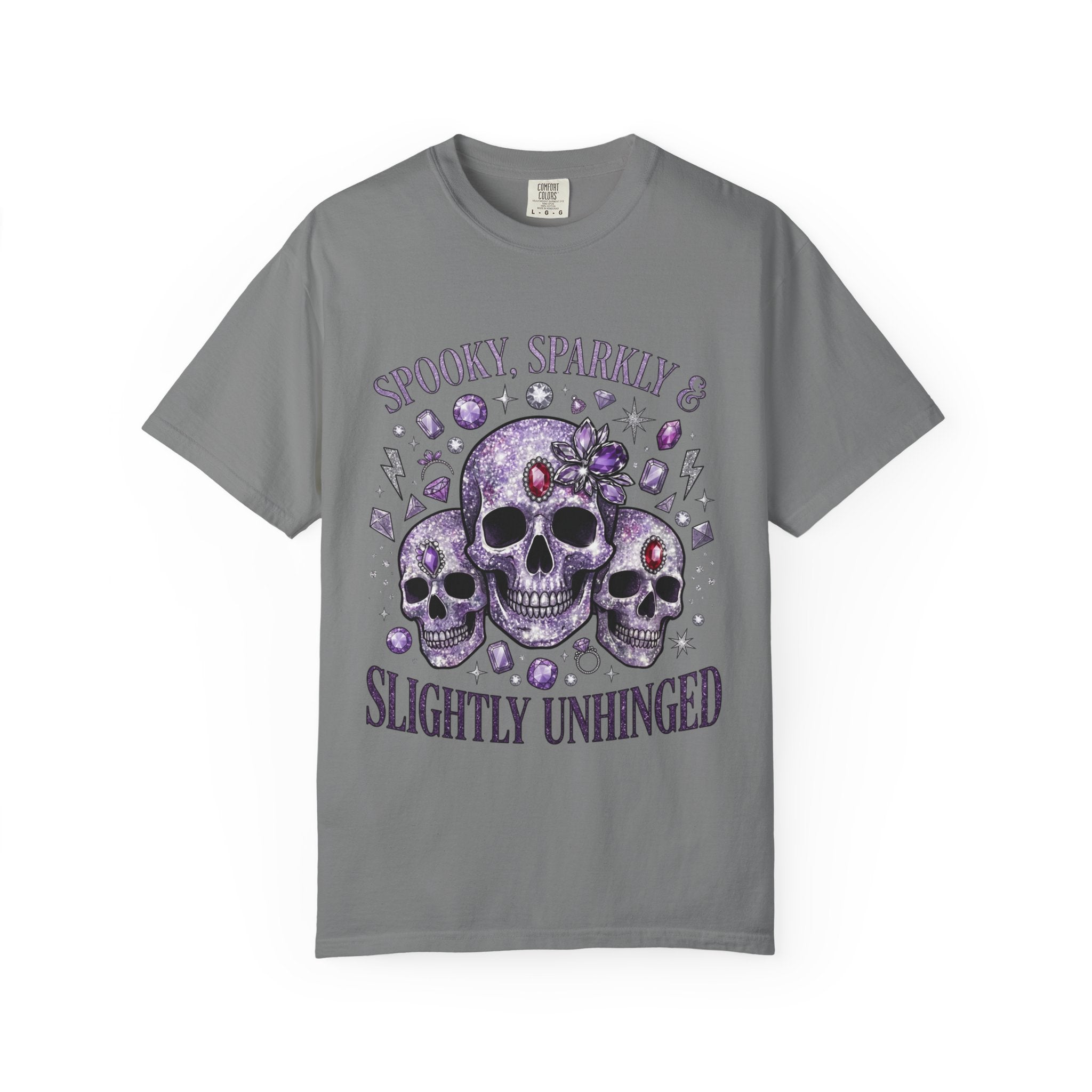 Spooky and Sparkly Tee - Comfort Colors