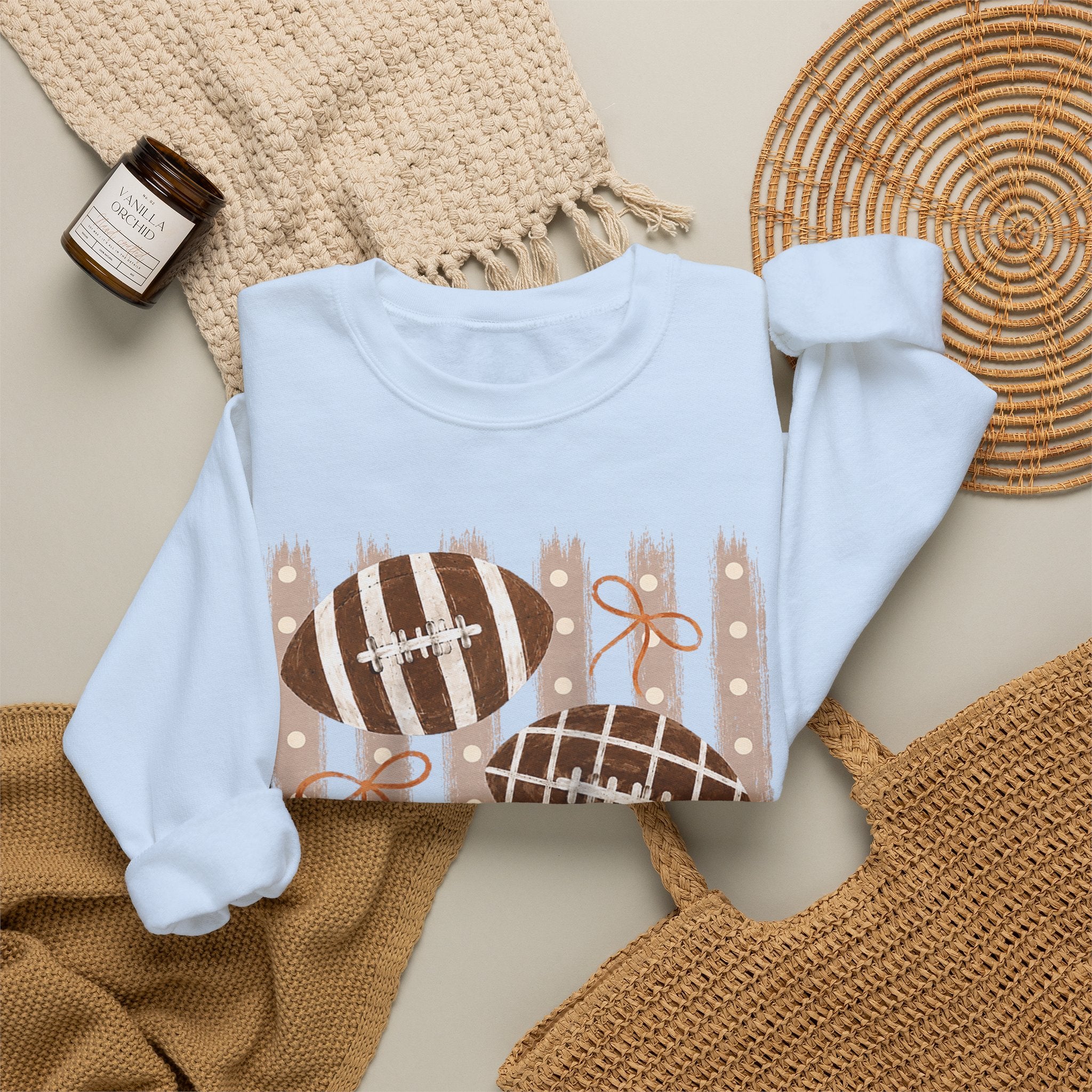 Football Time Sweatshirt - Gildan