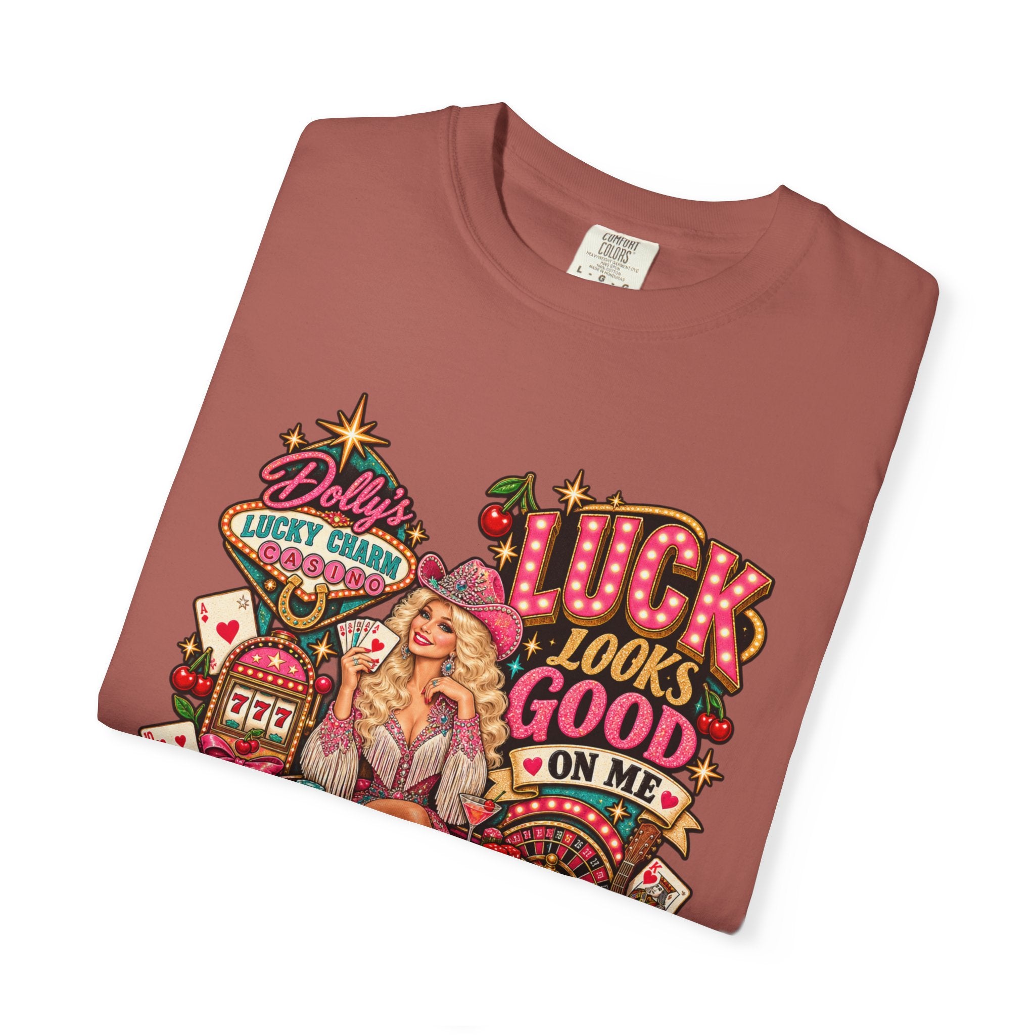 Dolly's Lucky Charm Casino Tee