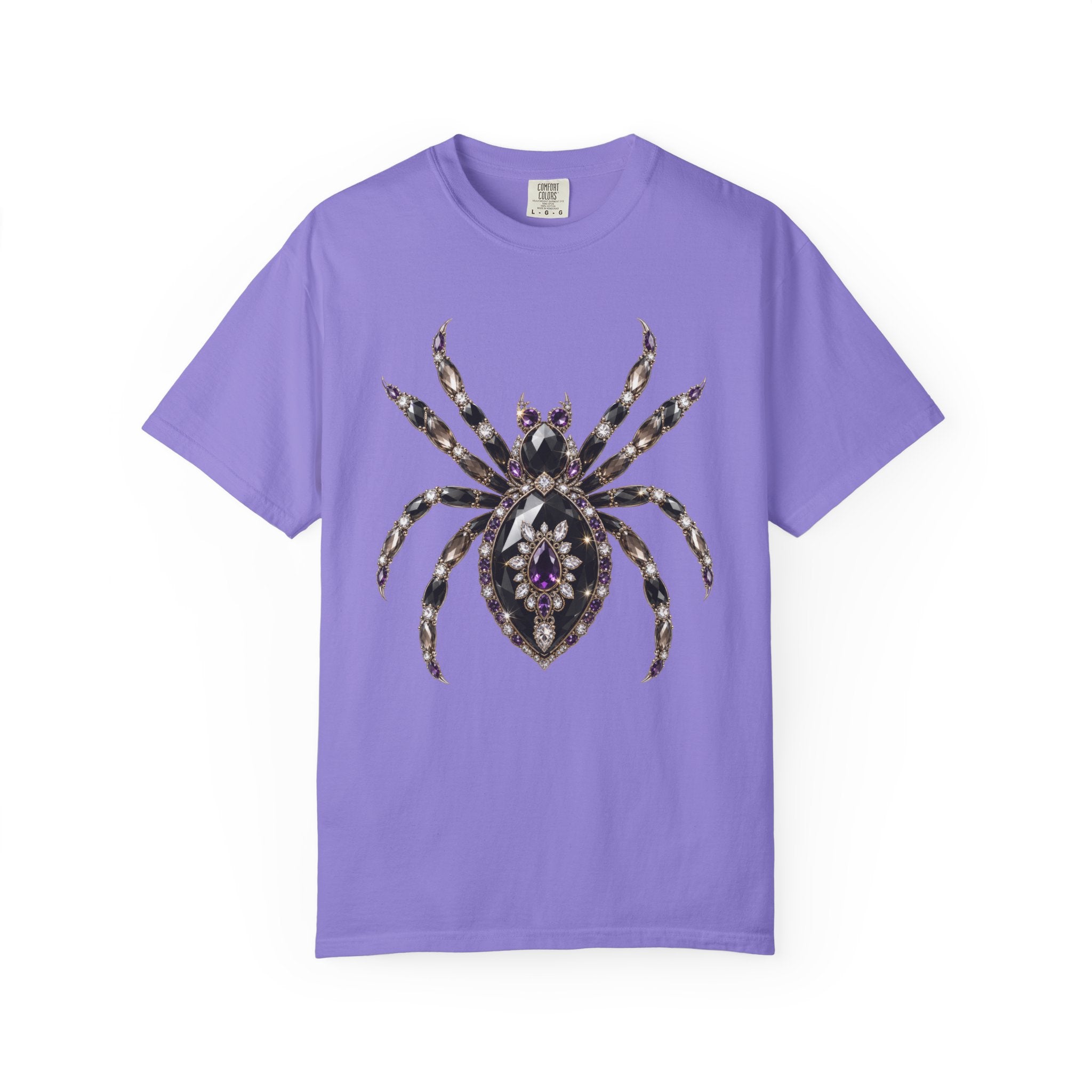 Jeweled Spider Tee - Comfort Colors