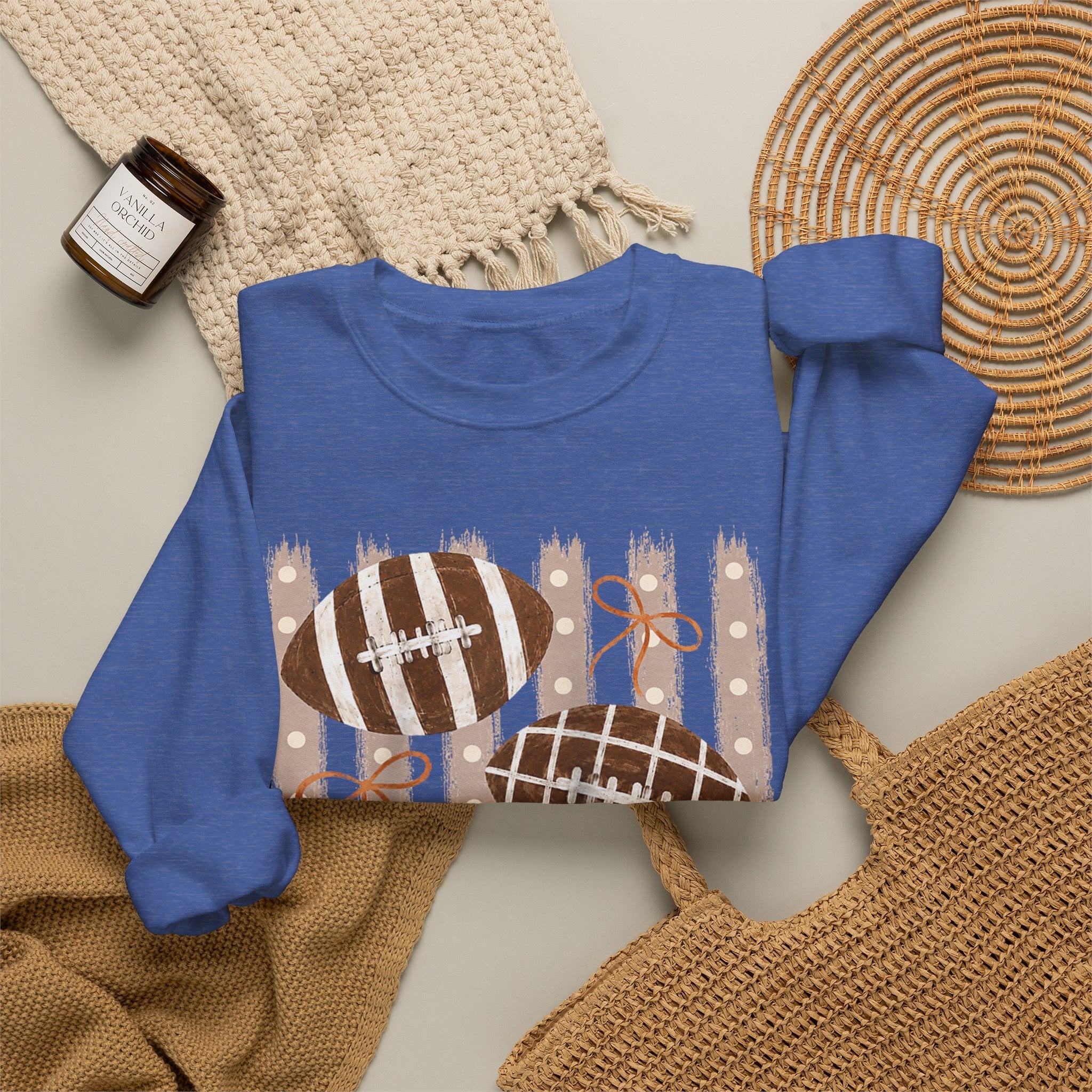 Football Time Sweatshirt - Gildan