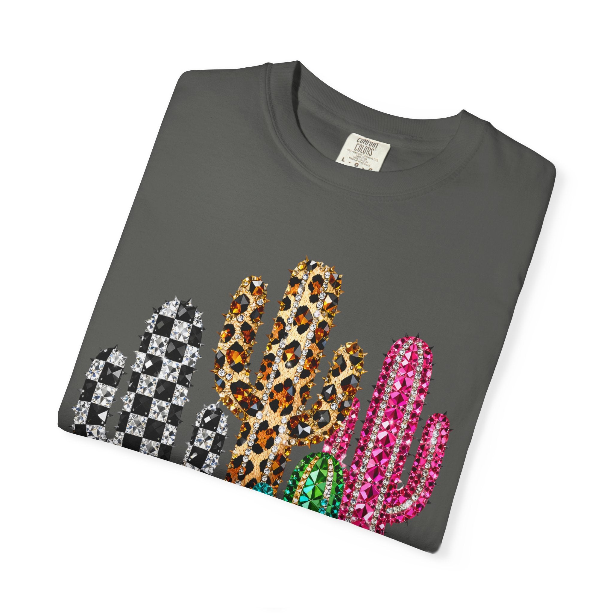 The Jeweled Cactus Tee - Comfort Colors