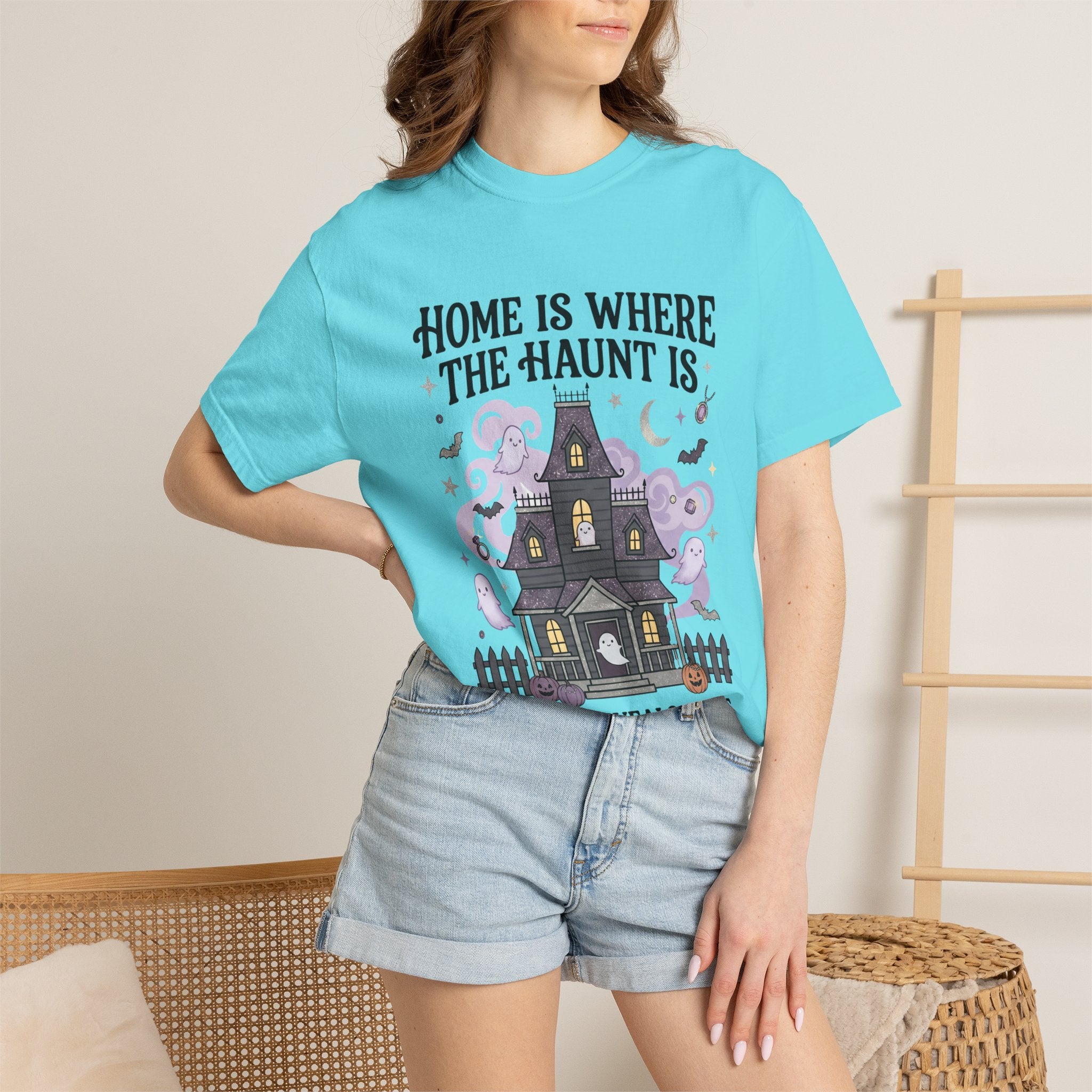 Home Is Where The Haunt Is Tee - Comfort Colors
