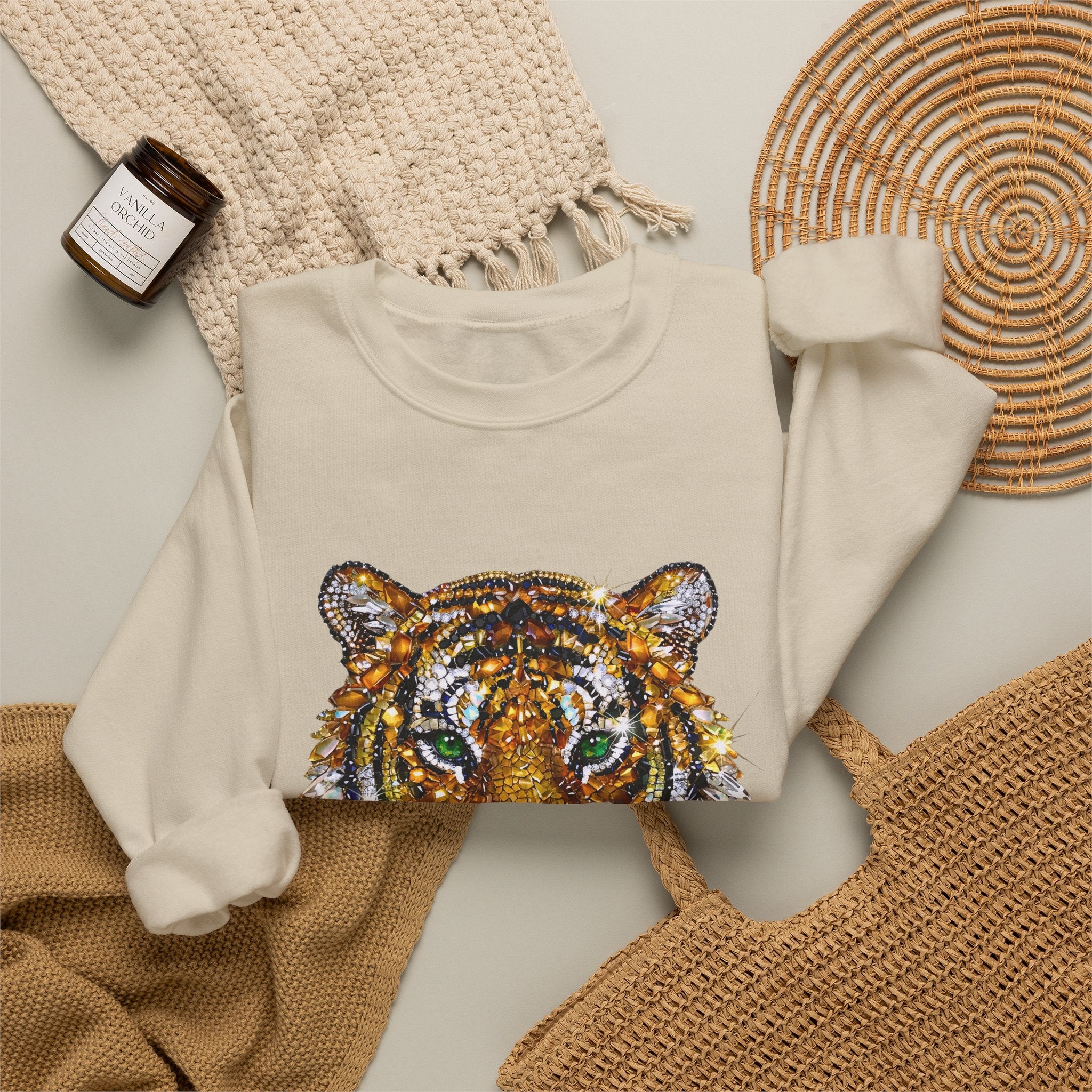 Jeweleed Tiger Sweatshirt