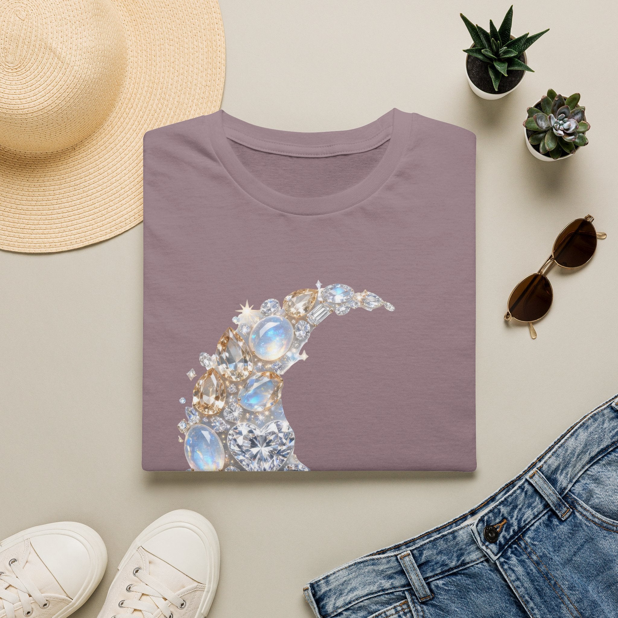 Crescent Moon Tee - Gildan