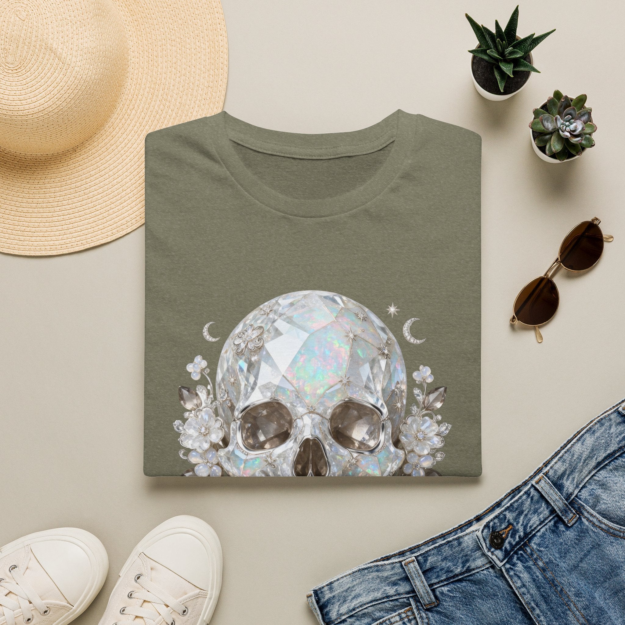 Moonstone Skull Tee - Gildan