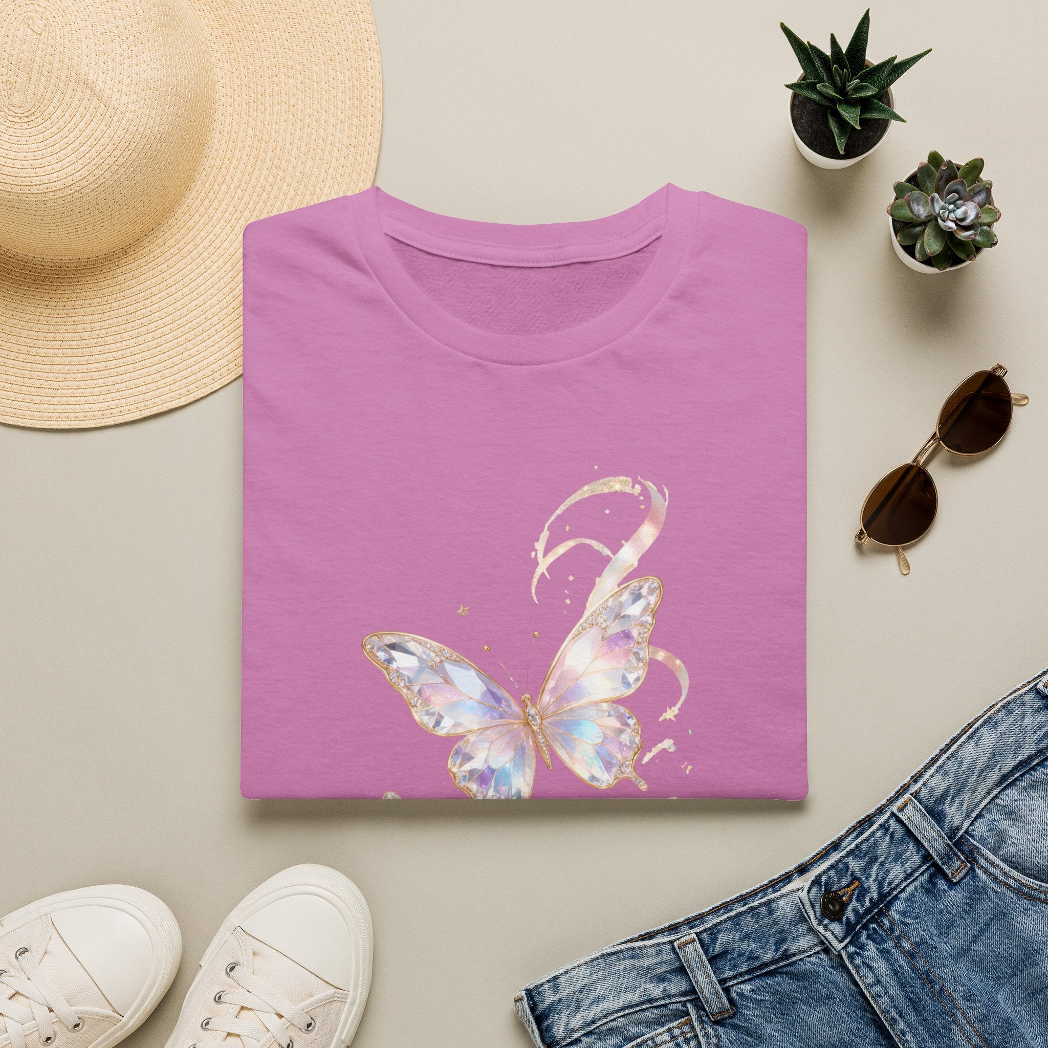 Halo Butterfly Tee - Gildan