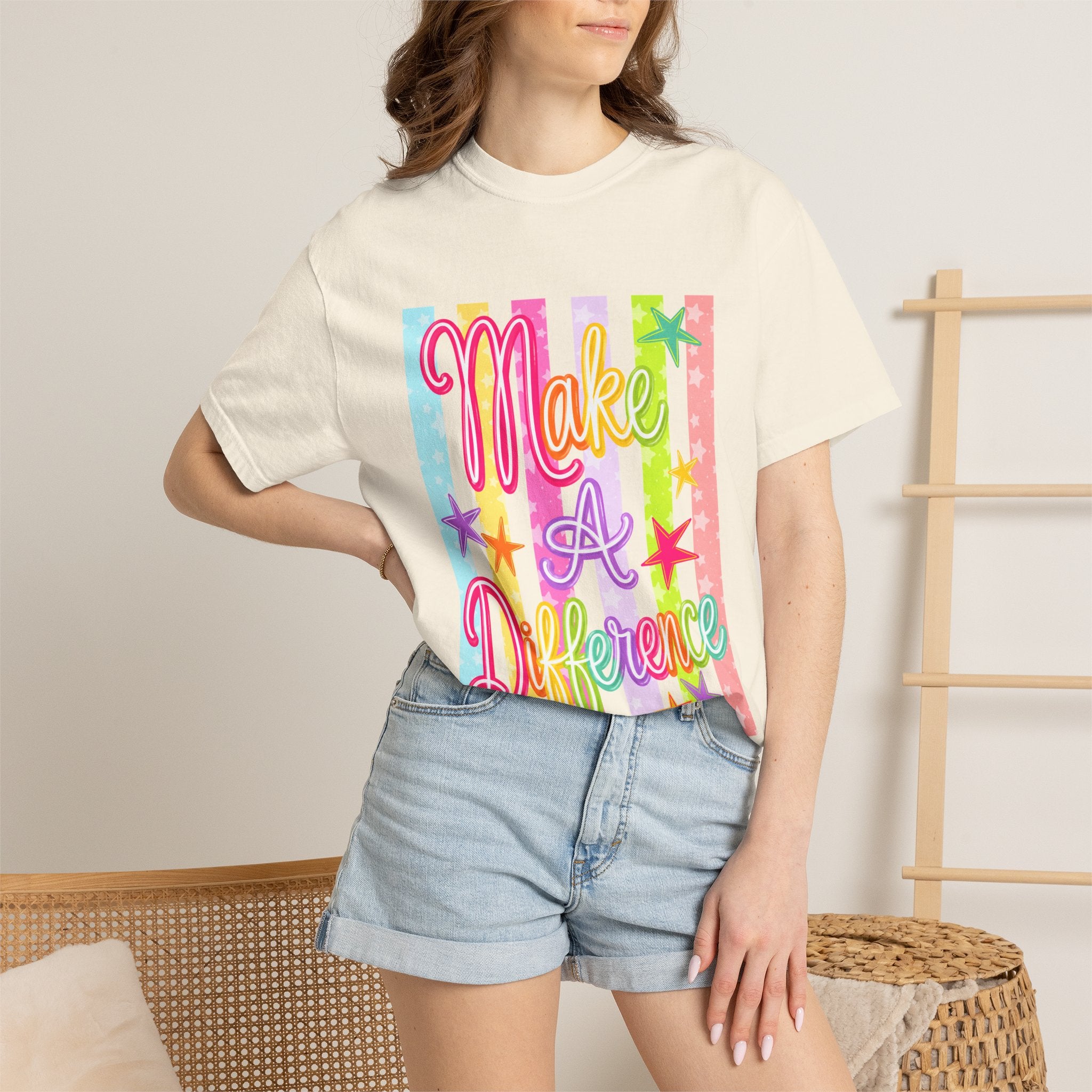 Make a Difference Tee - Comfort Colors