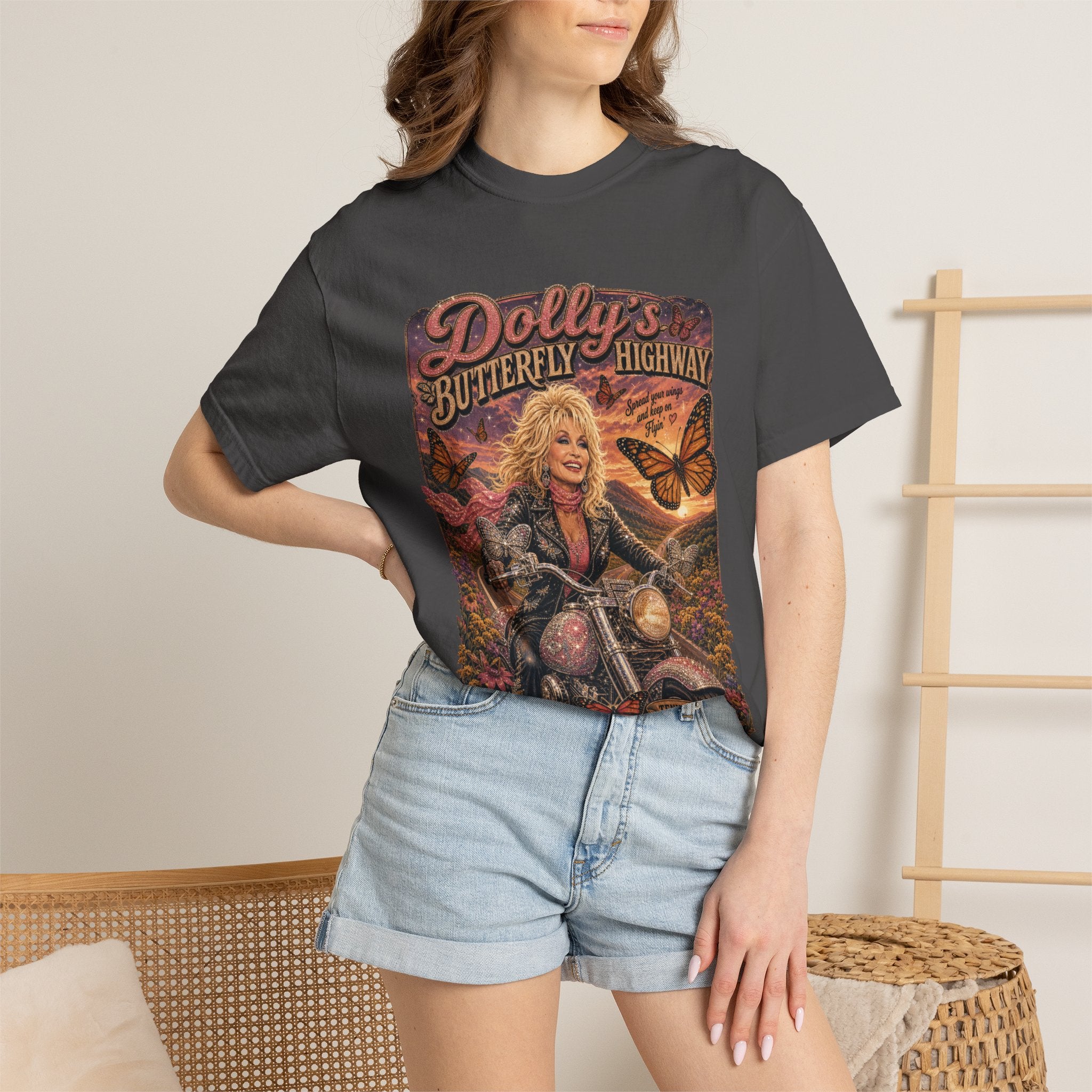 Dolly's Butterfly Highway Tee