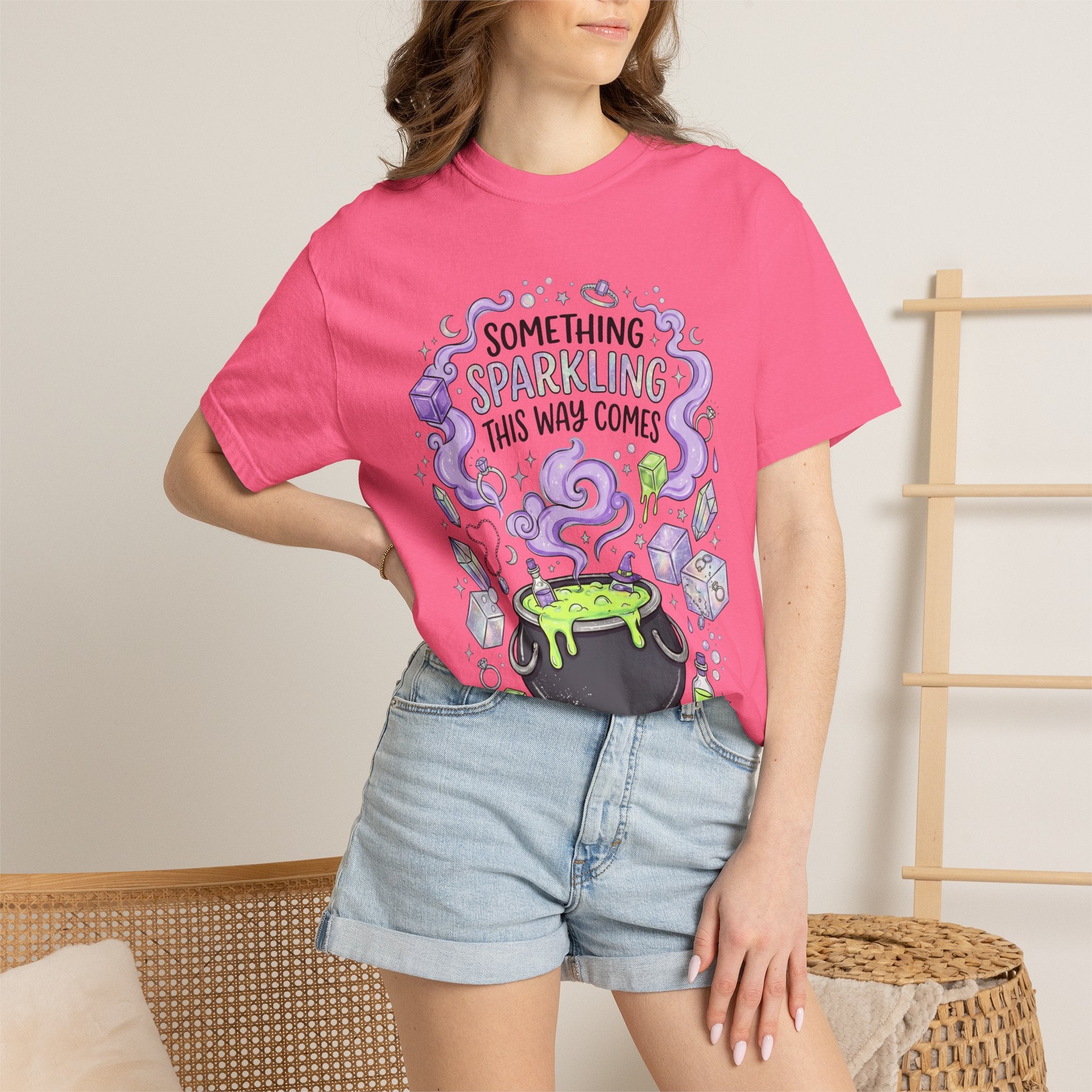 The Spooky Cauldron Tee - Comfort Colors