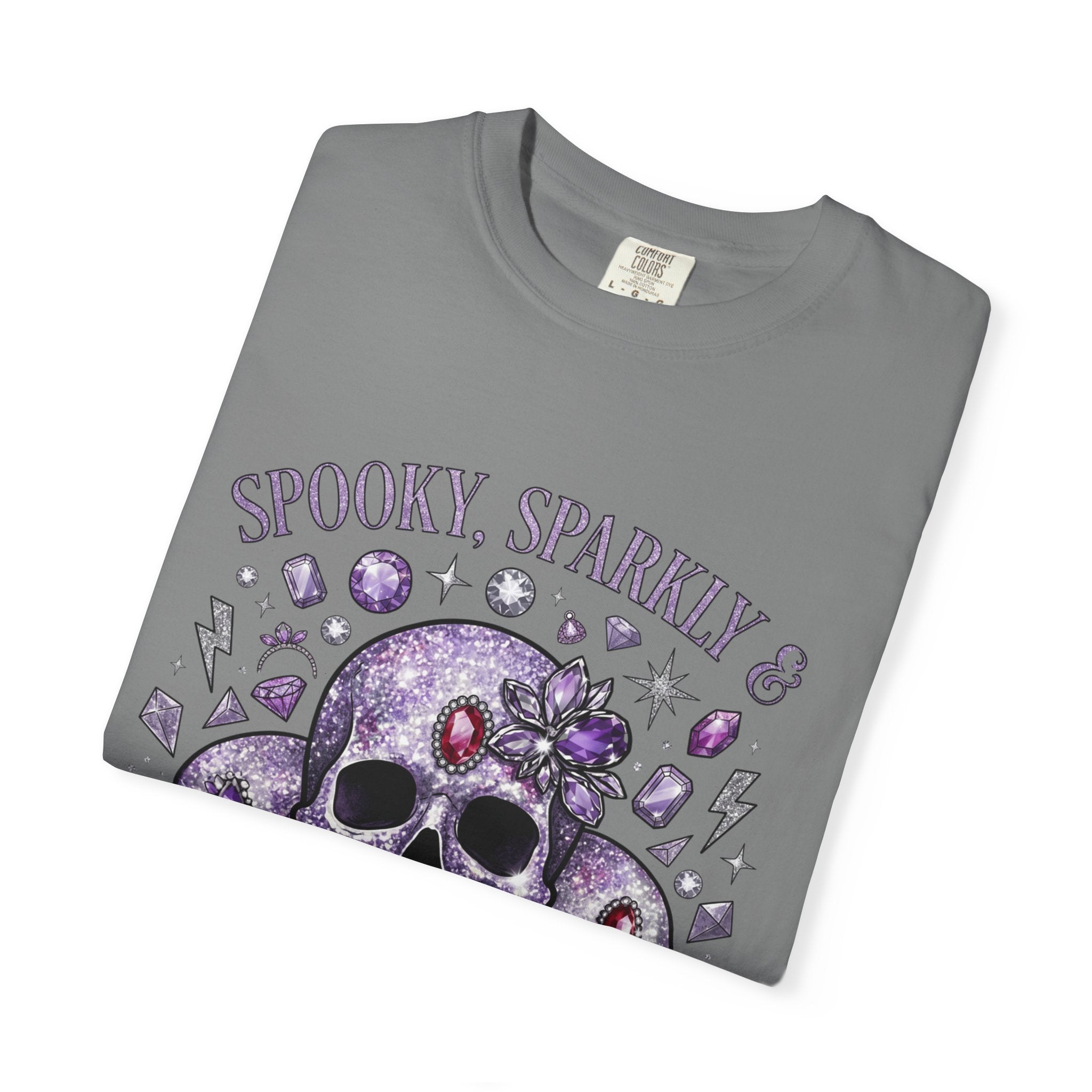 Spooky and Sparkly Tee - Comfort Colors