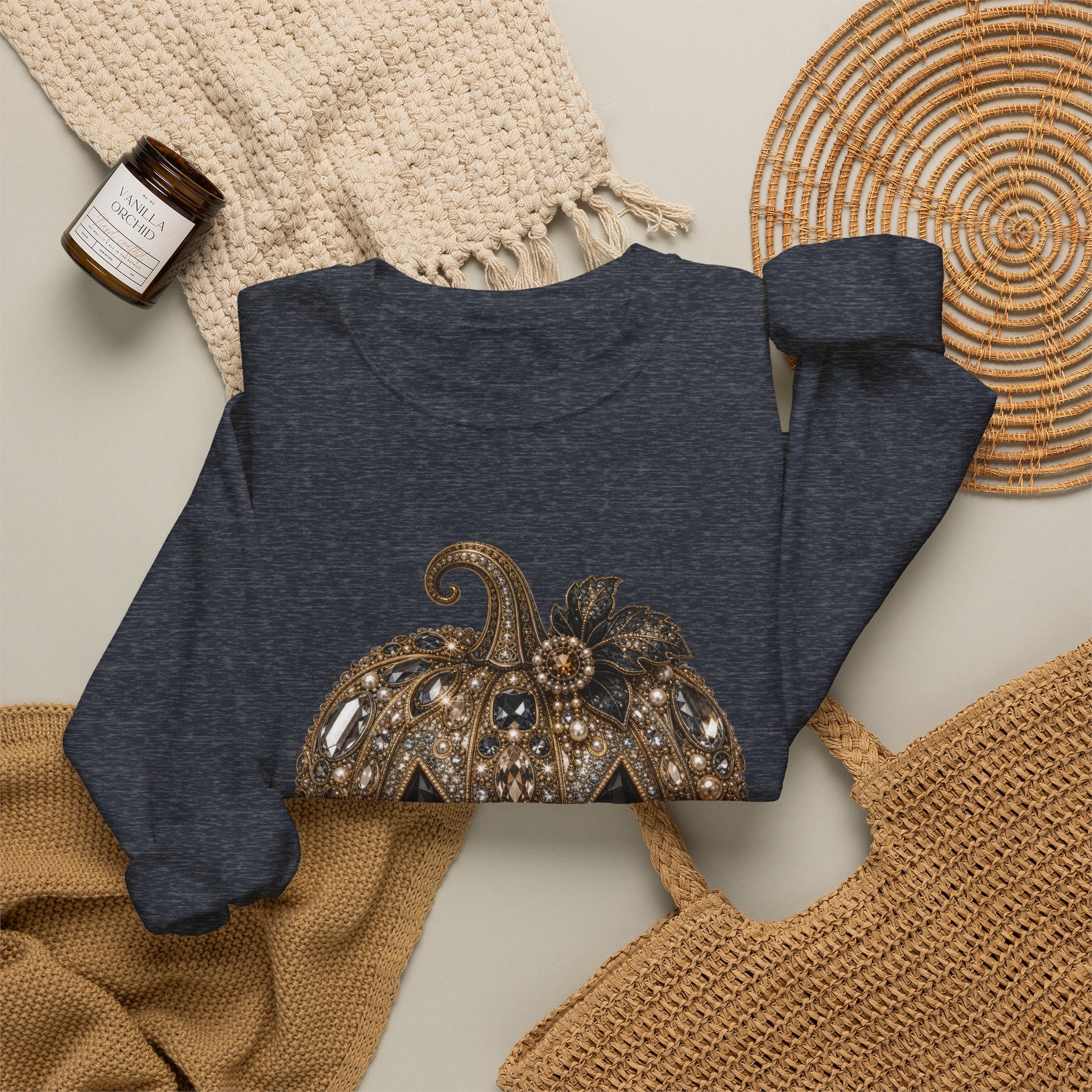 Jeweled Harvest Sweatshirt - Gildan
