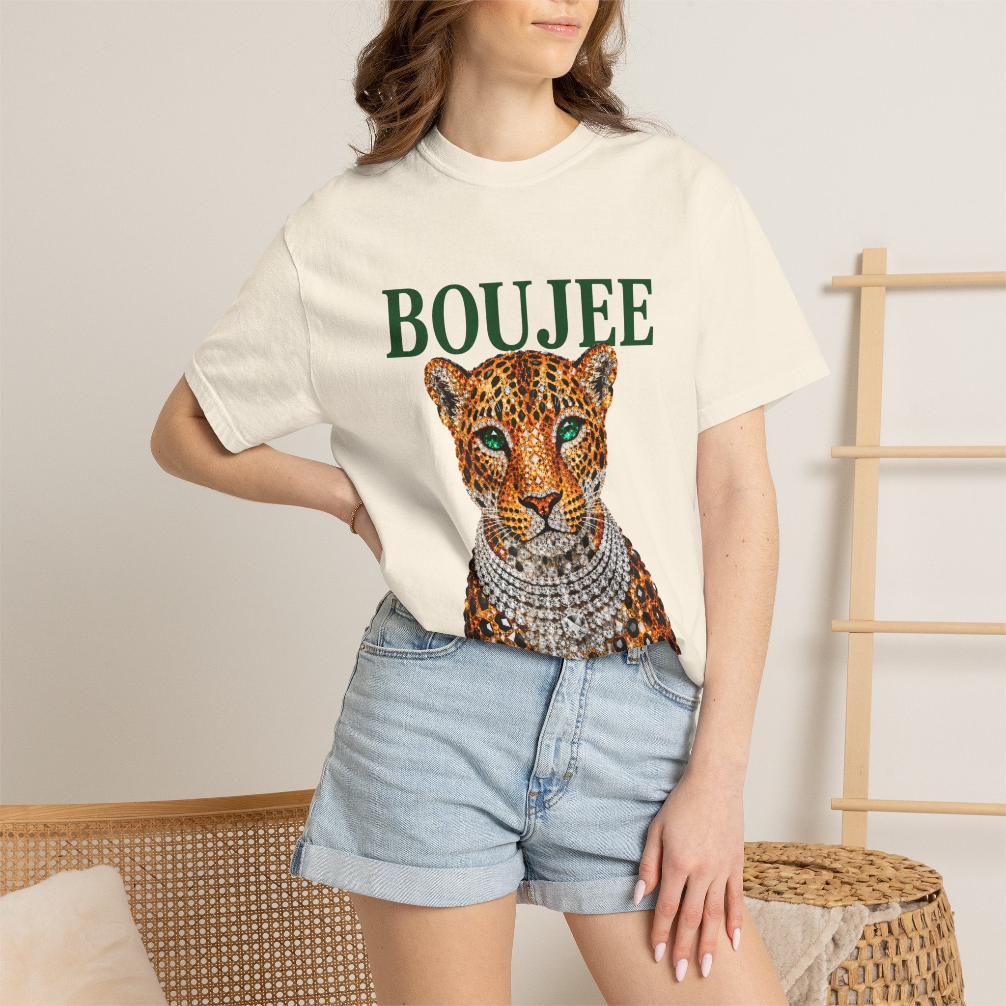 Jeweled Boujee Tee - Comfort Colors