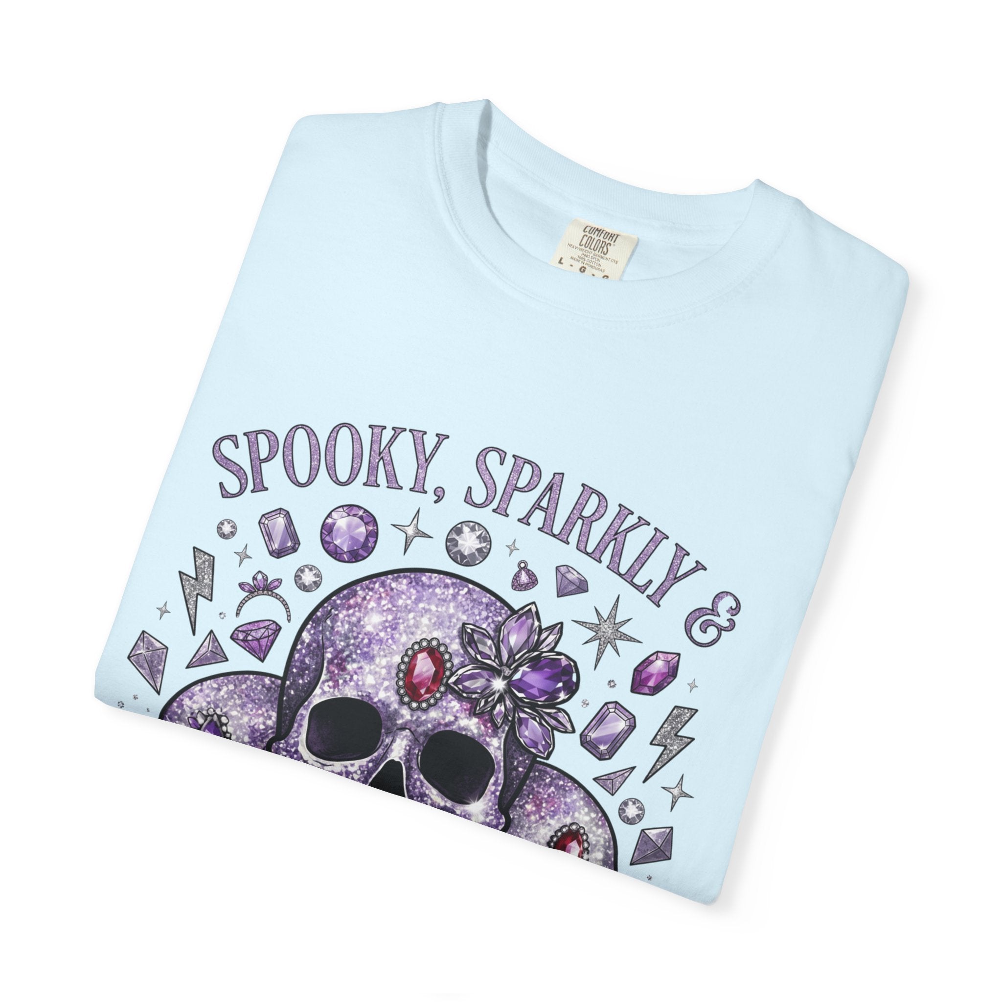 Spooky and Sparkly Tee - Comfort Colors