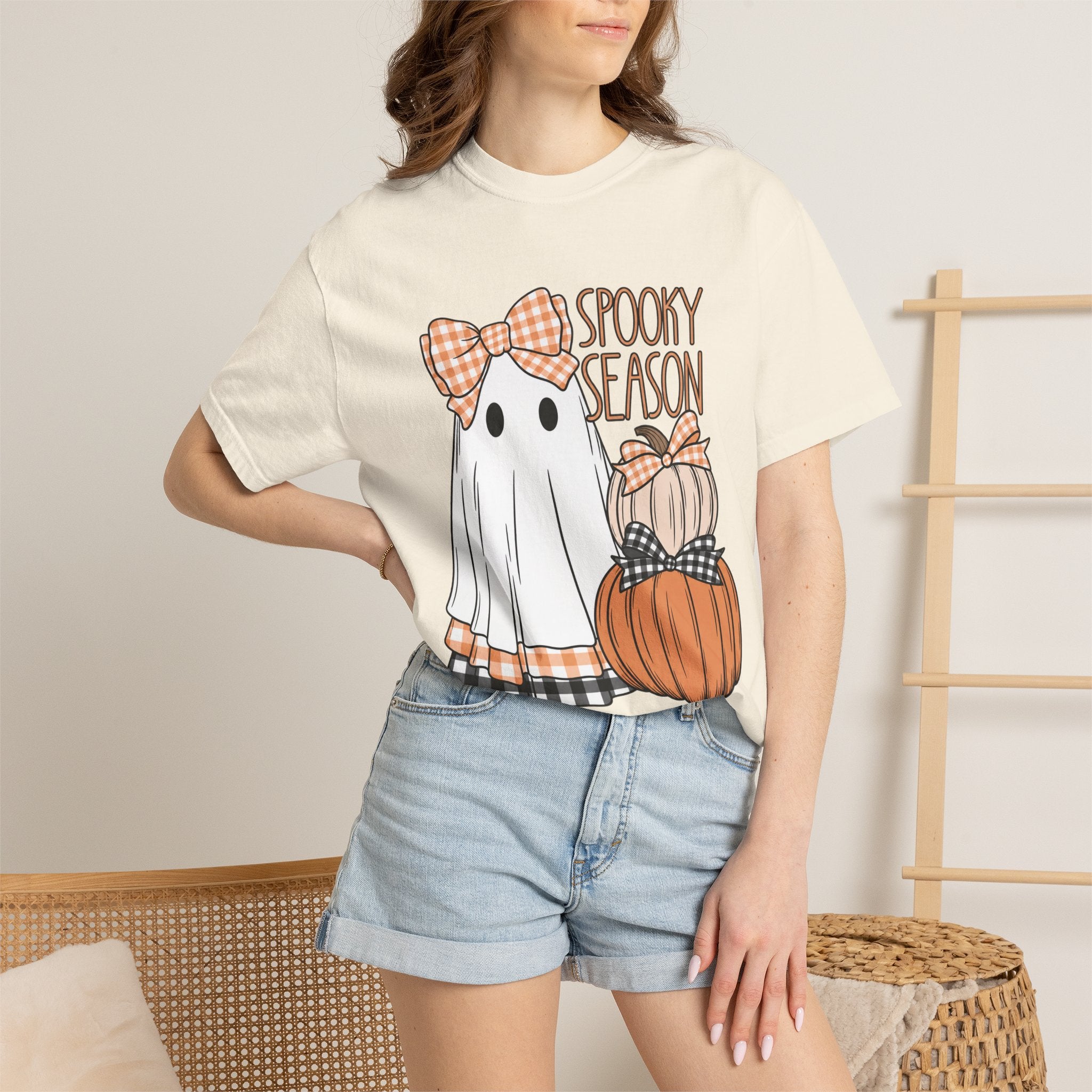 The Bow Ghost Tee - Comfort Colors