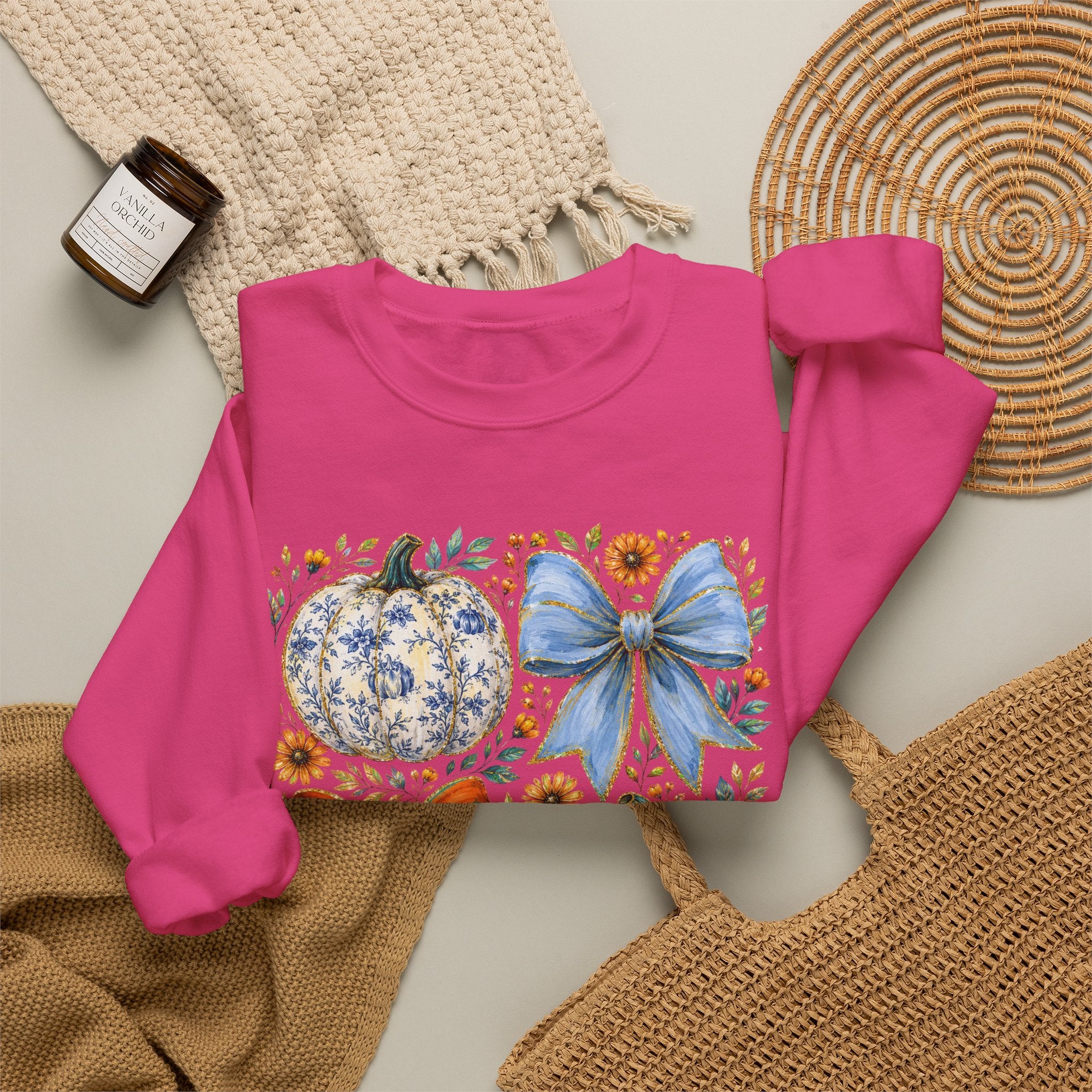 Fall Autumn Cozy Sweatshirt - Gildan