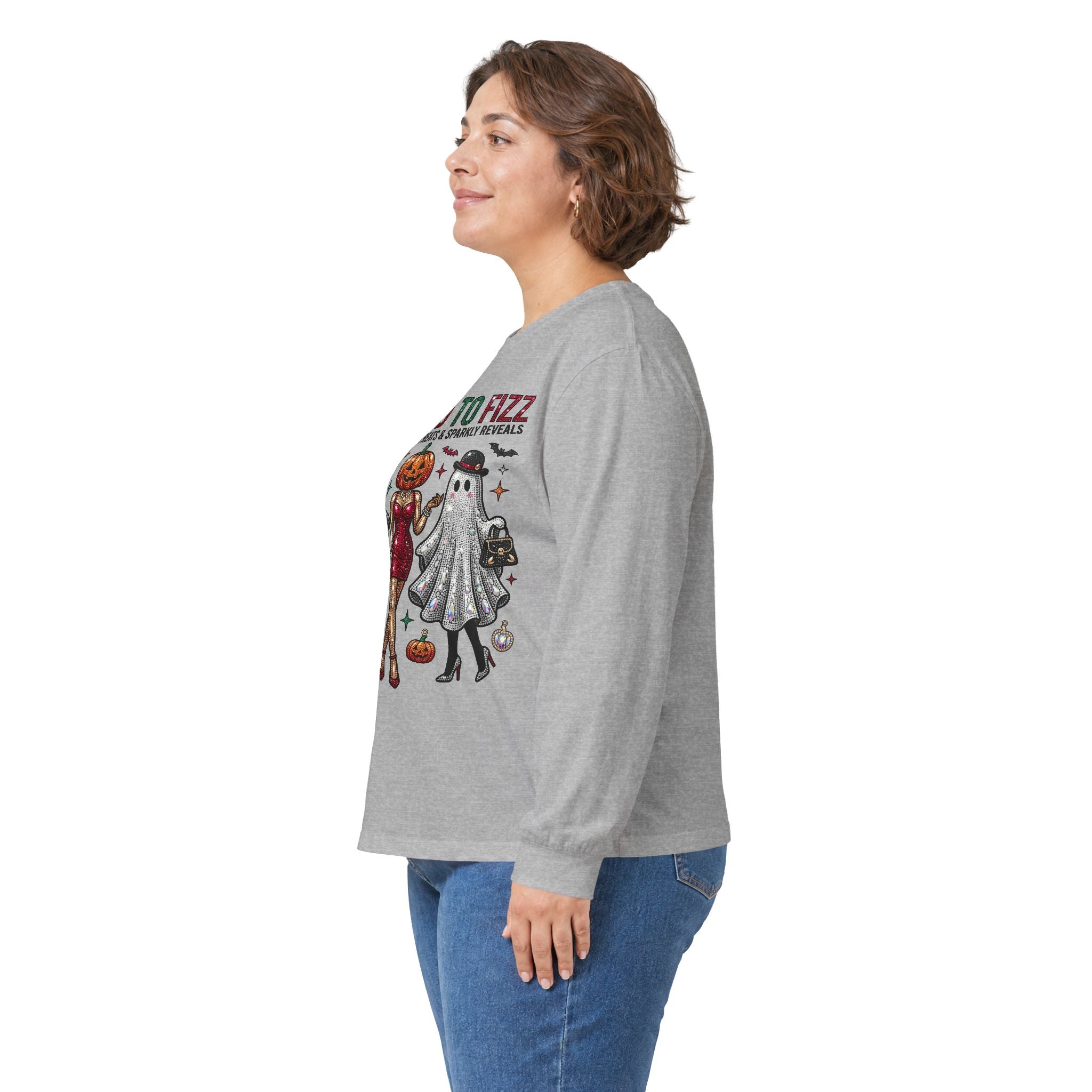 Dressed To Fizz Long Sleeve Tee - Gildan