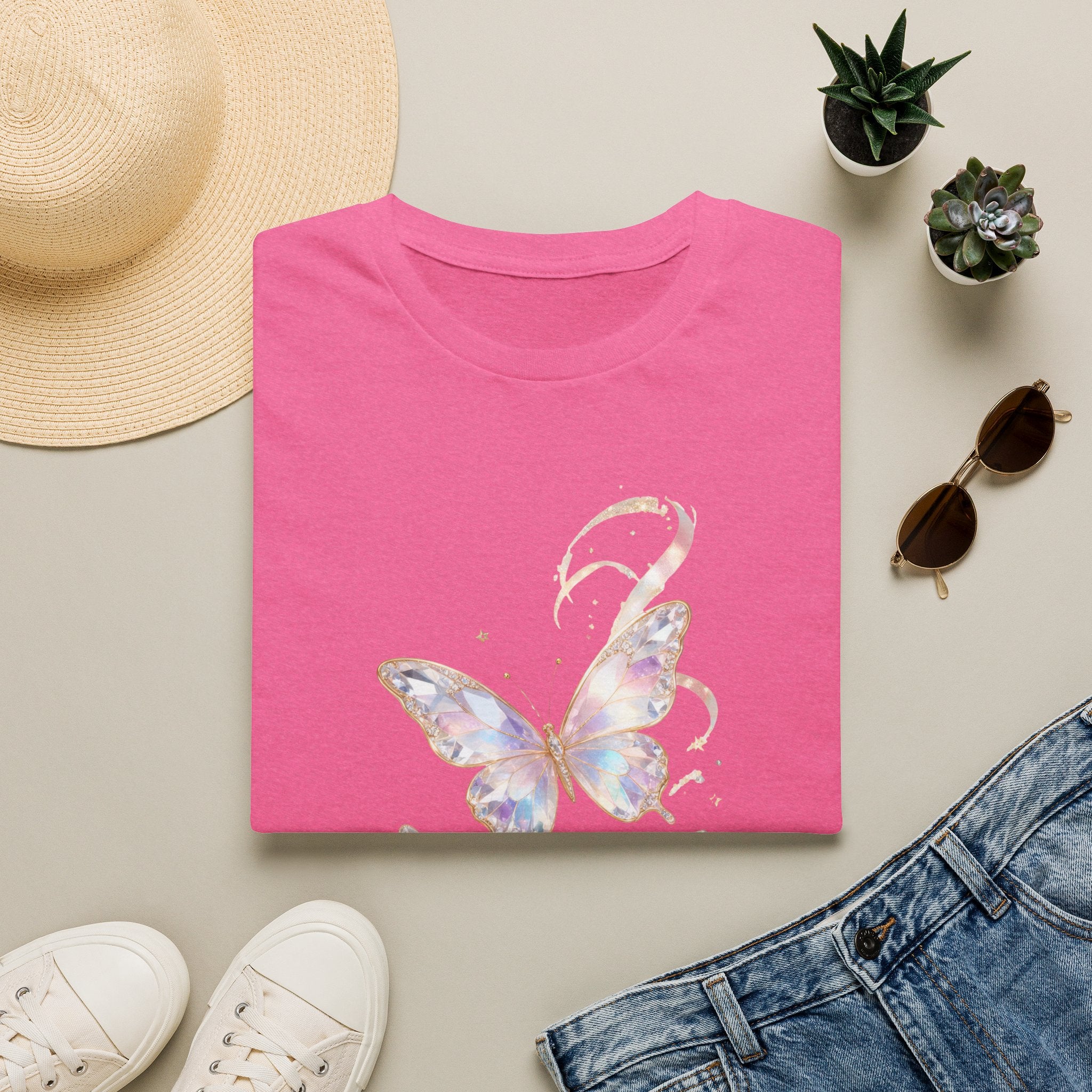 Halo Butterfly Tee - Gildan