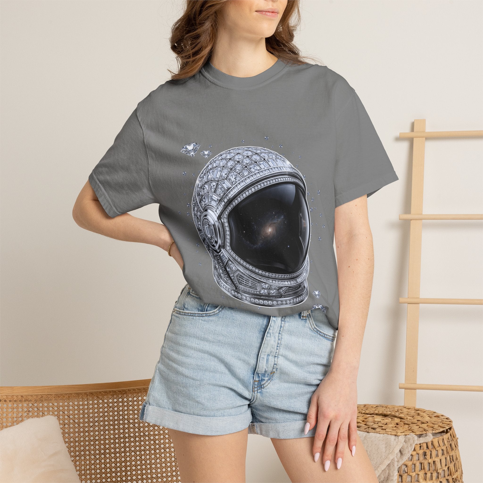 Sparkle Astronaut Tee - Comfort Colors