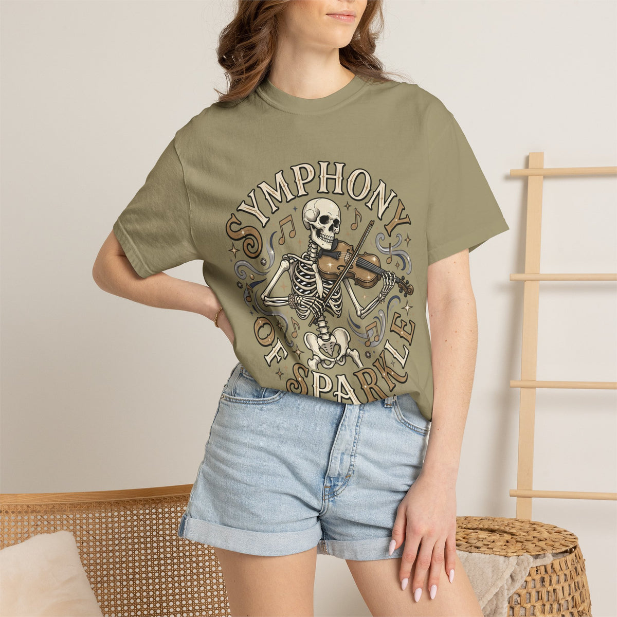 Symphony of Sparkle Tee (Round) - Comfort Colors