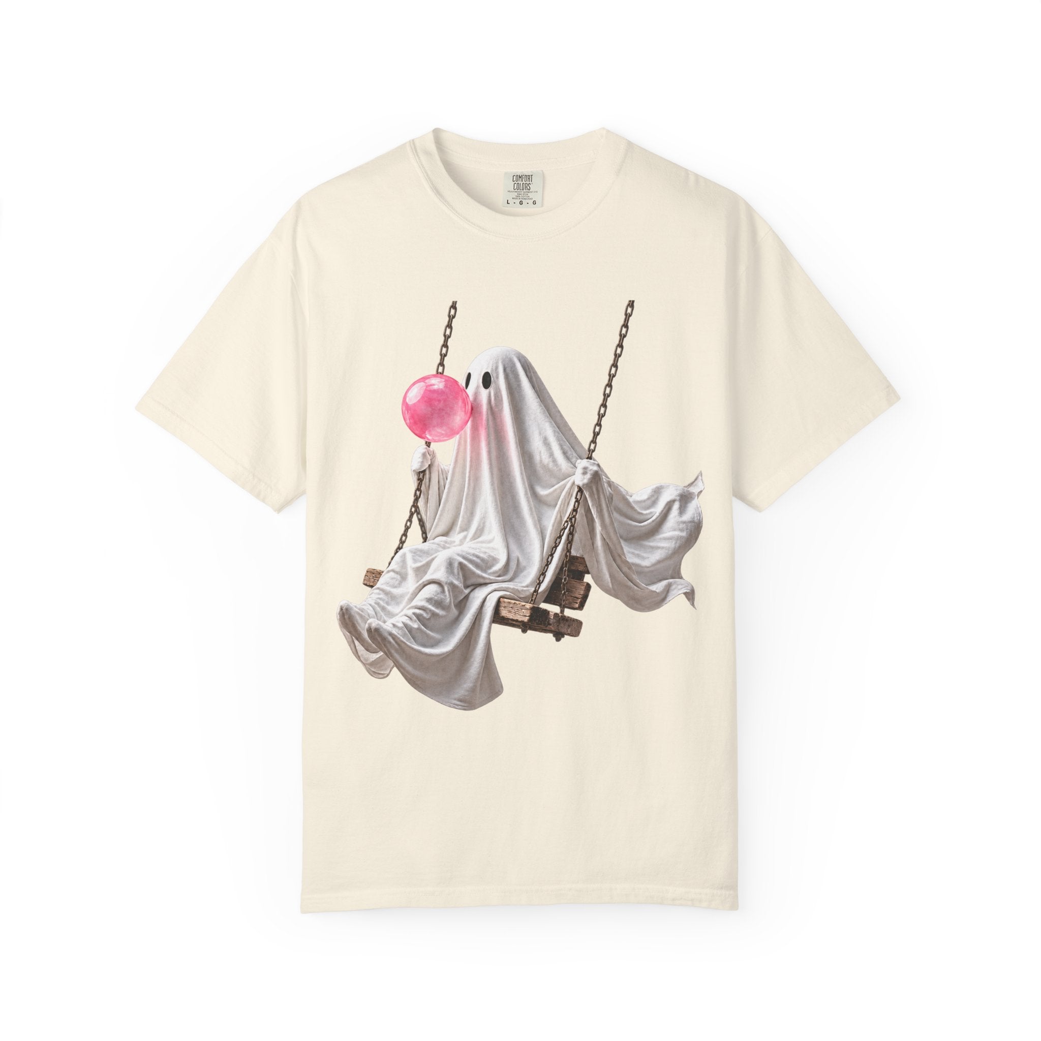 Bubblegum Ghost Tee - Comfort Colors