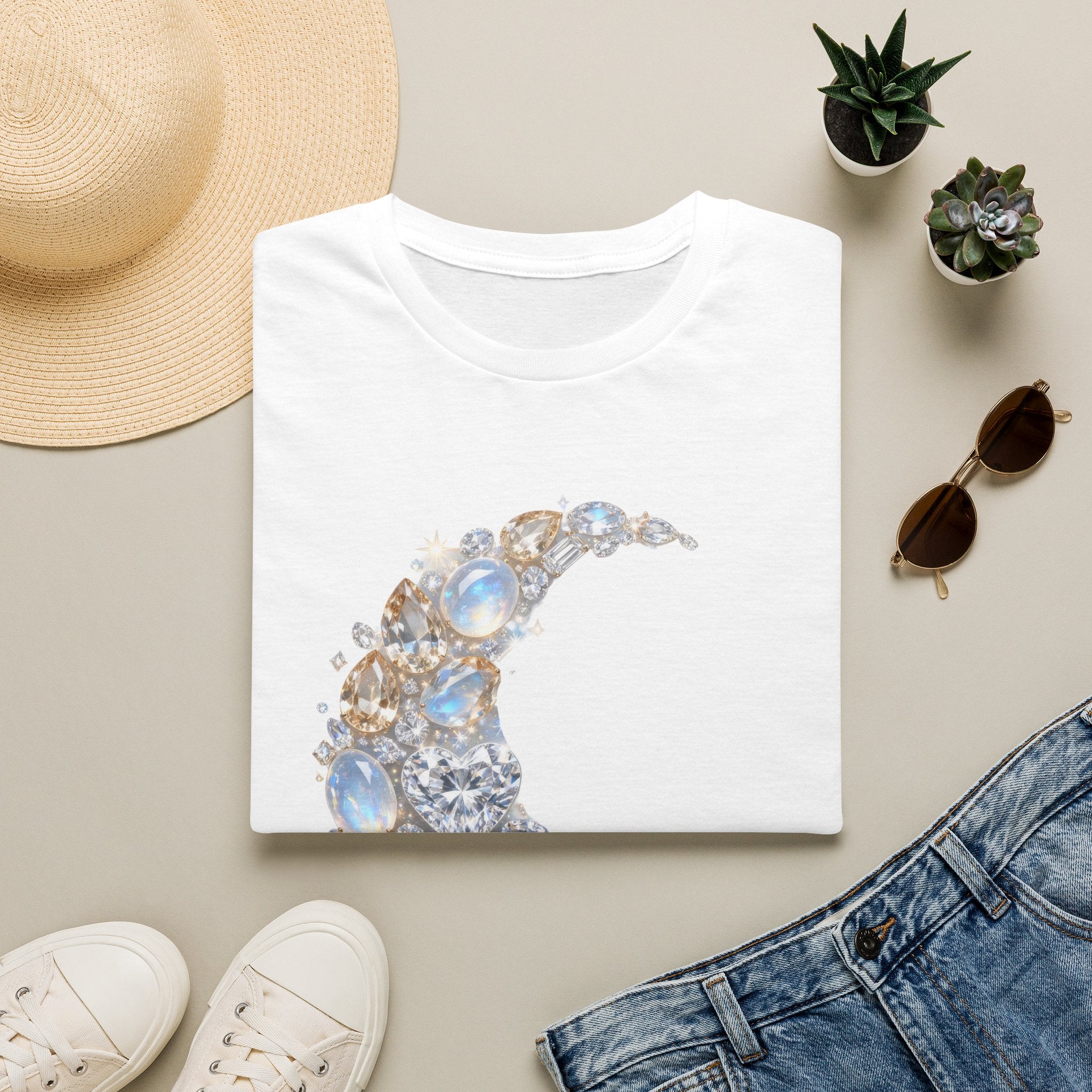 Crescent Moon Tee - Gildan
