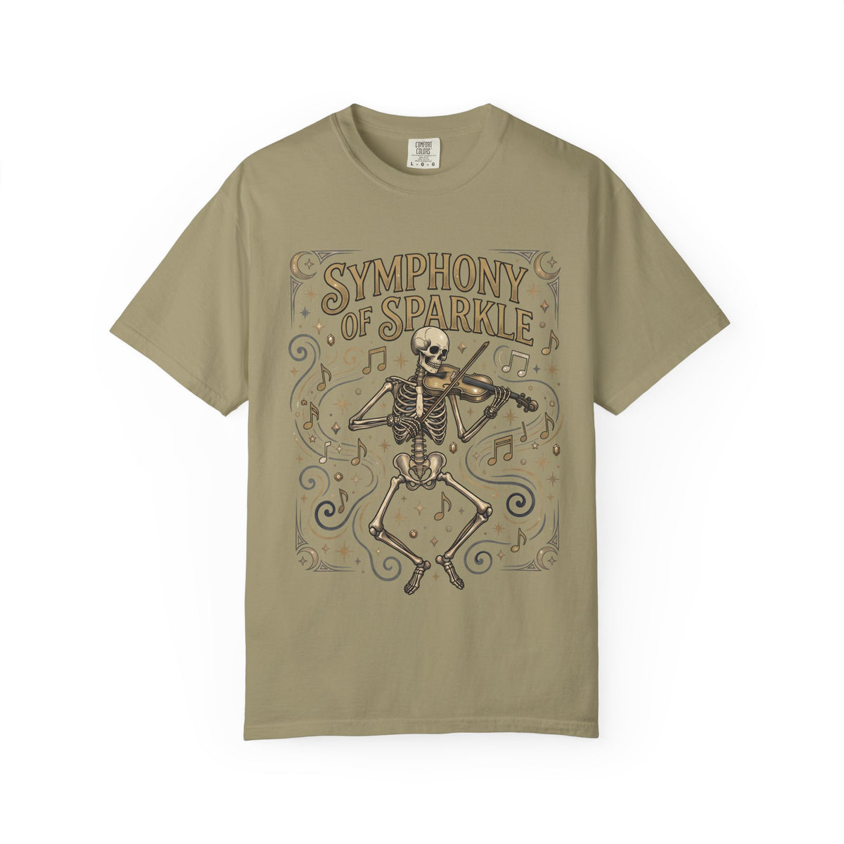 Symphony of Sparkle Tee (Rectangle) - Comfort Colors
