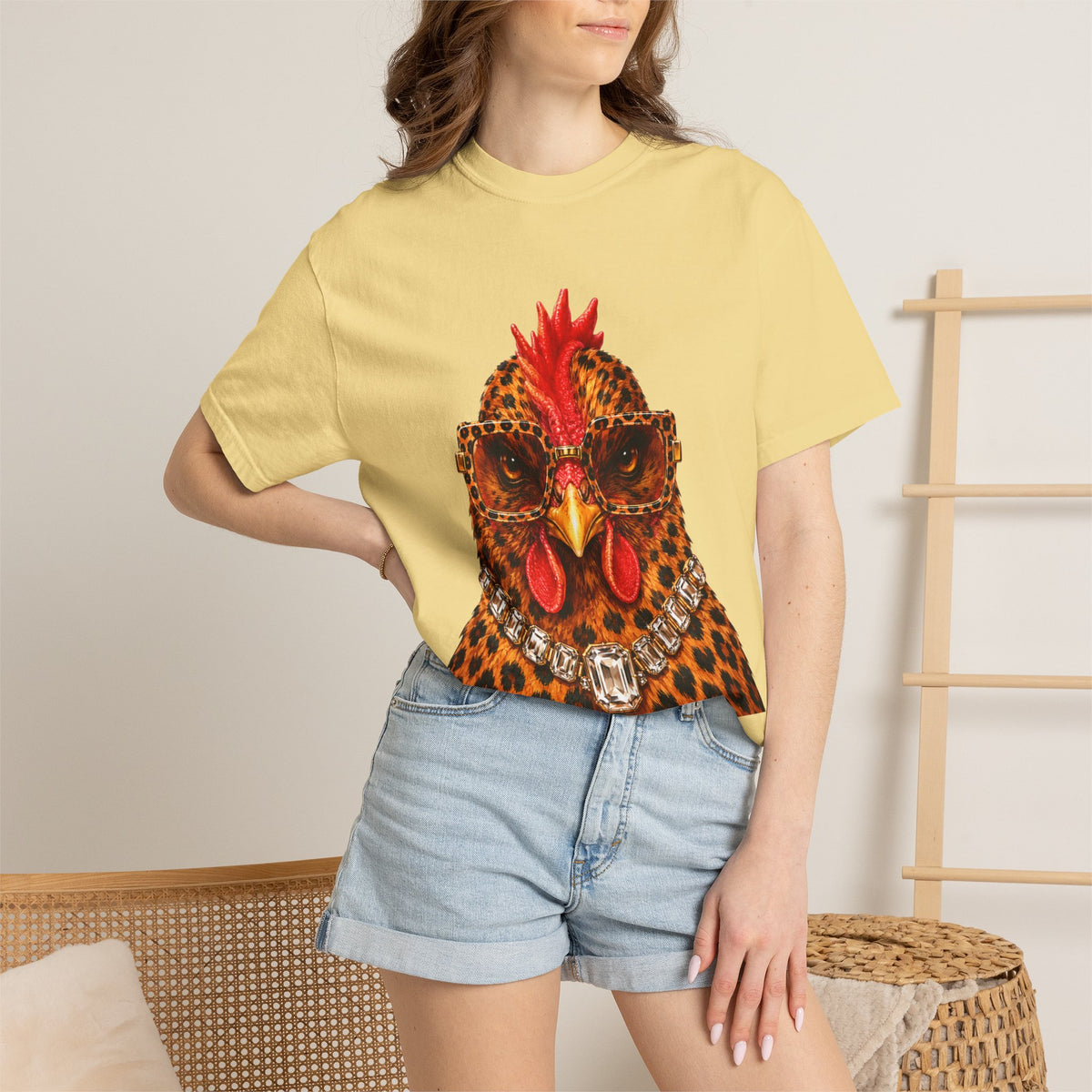 Sassy Chicken Tee - Comfort Colors