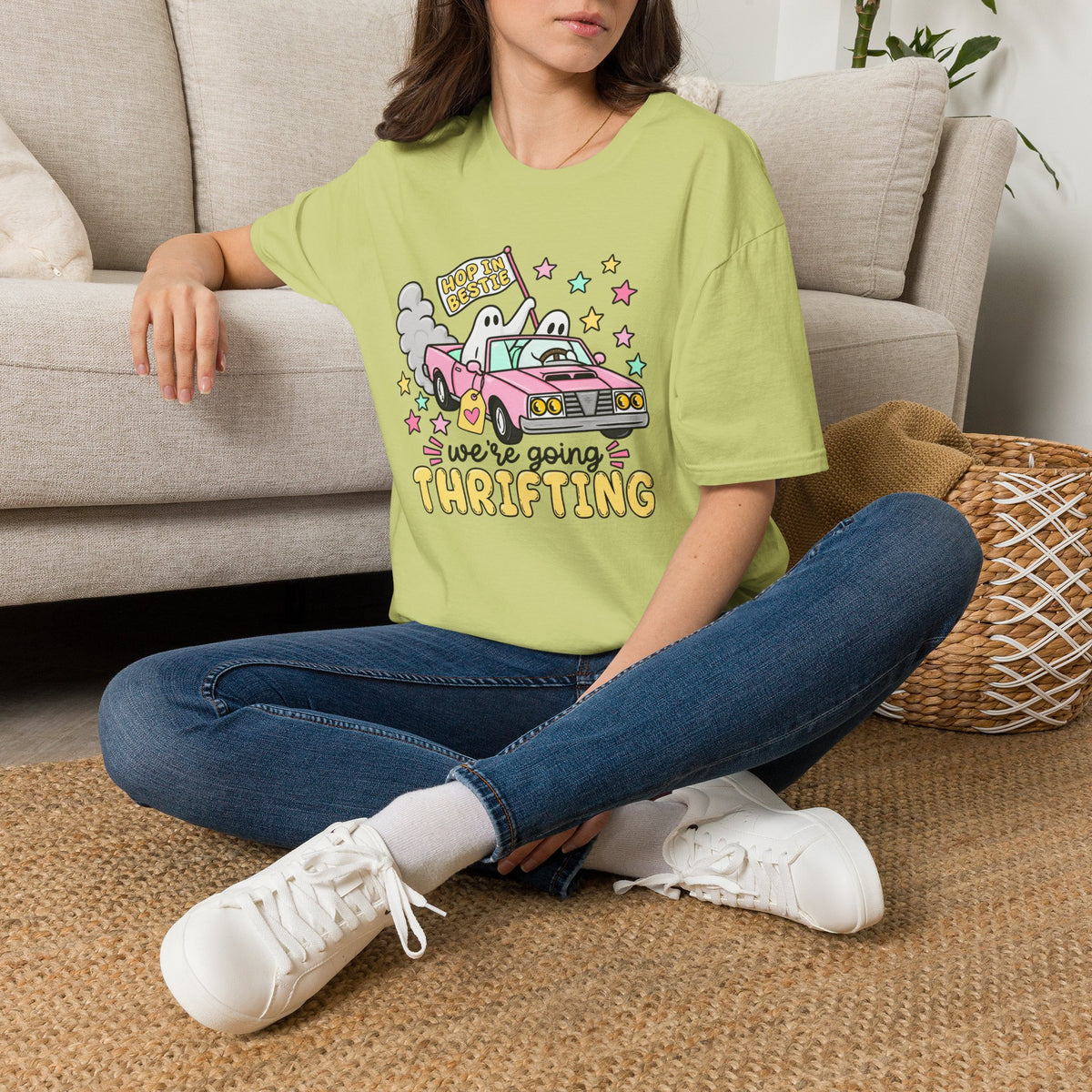 Hop In Bestie Tee - Gildan