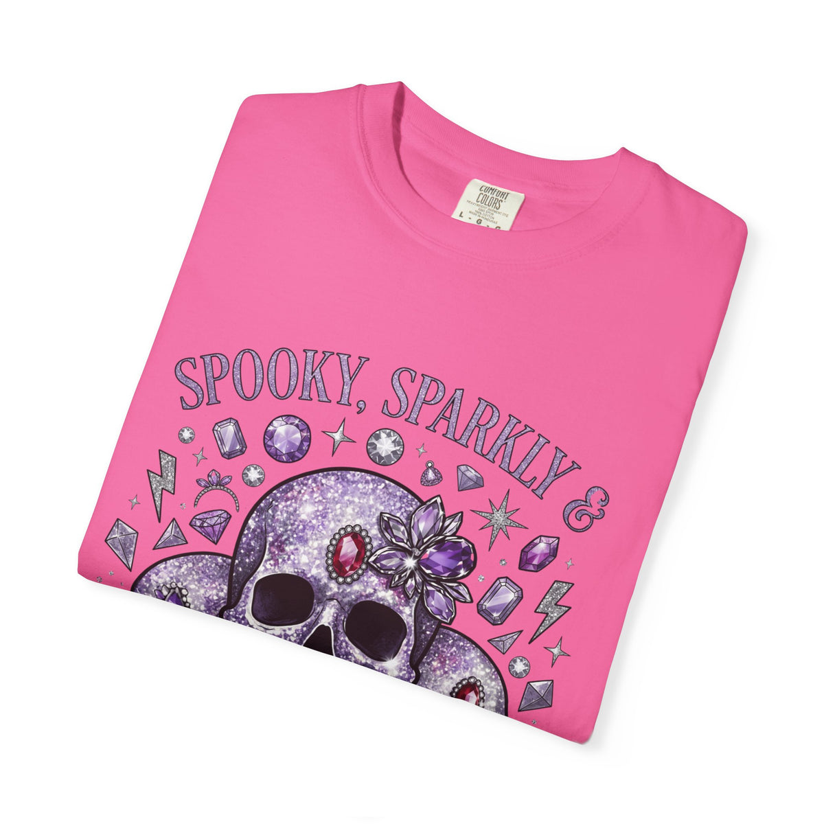 Spooky and Sparkly Tee - Comfort Colors